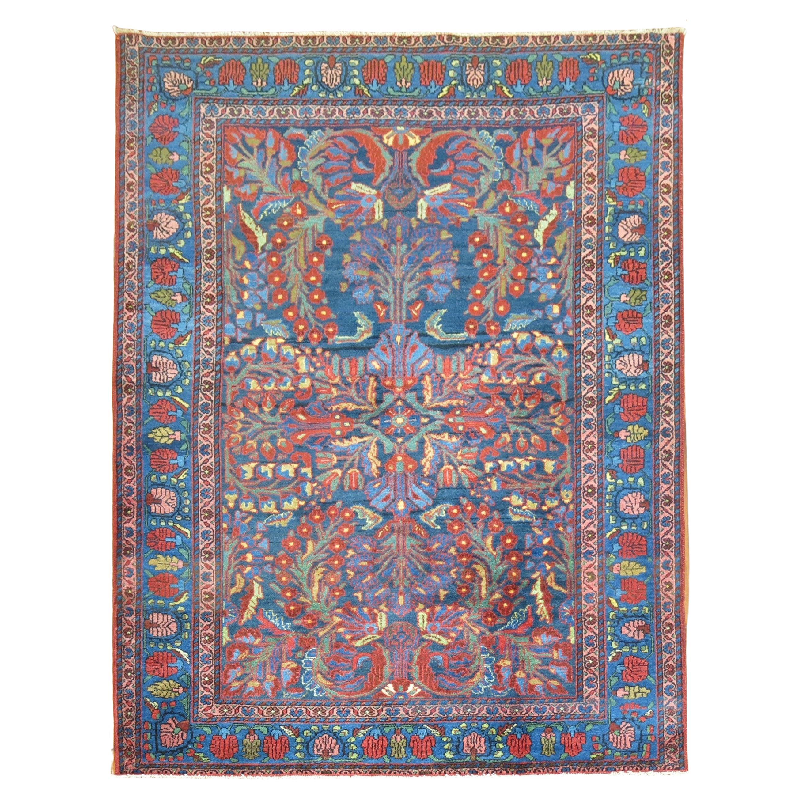 Antique Persian Lilihan Rug For Sale