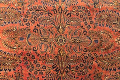 Antique Persian Lilihan Saouk Oversized Rug