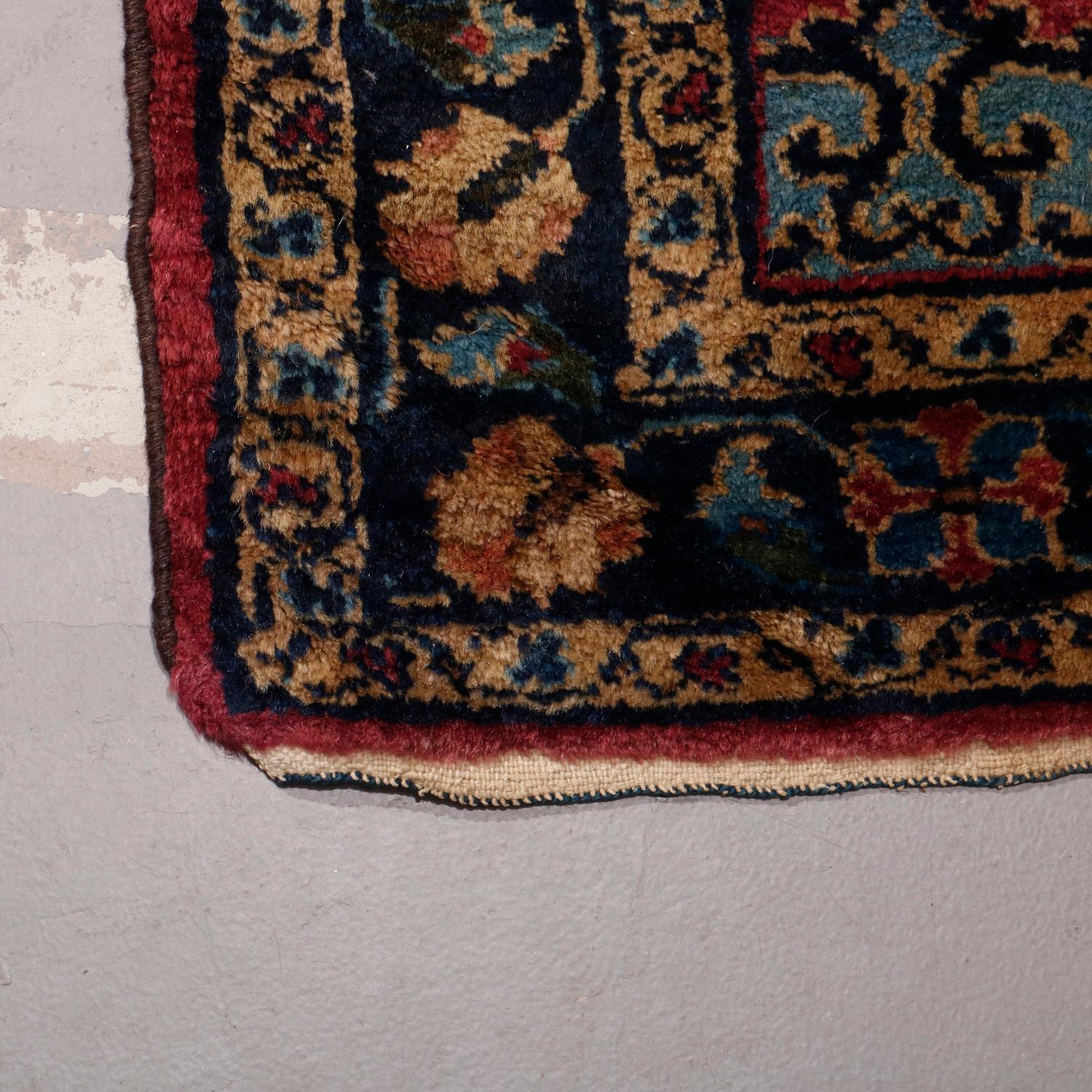 Antique Persian Lilihan Sarouk Oriental Wool Rug, circa 1930 1