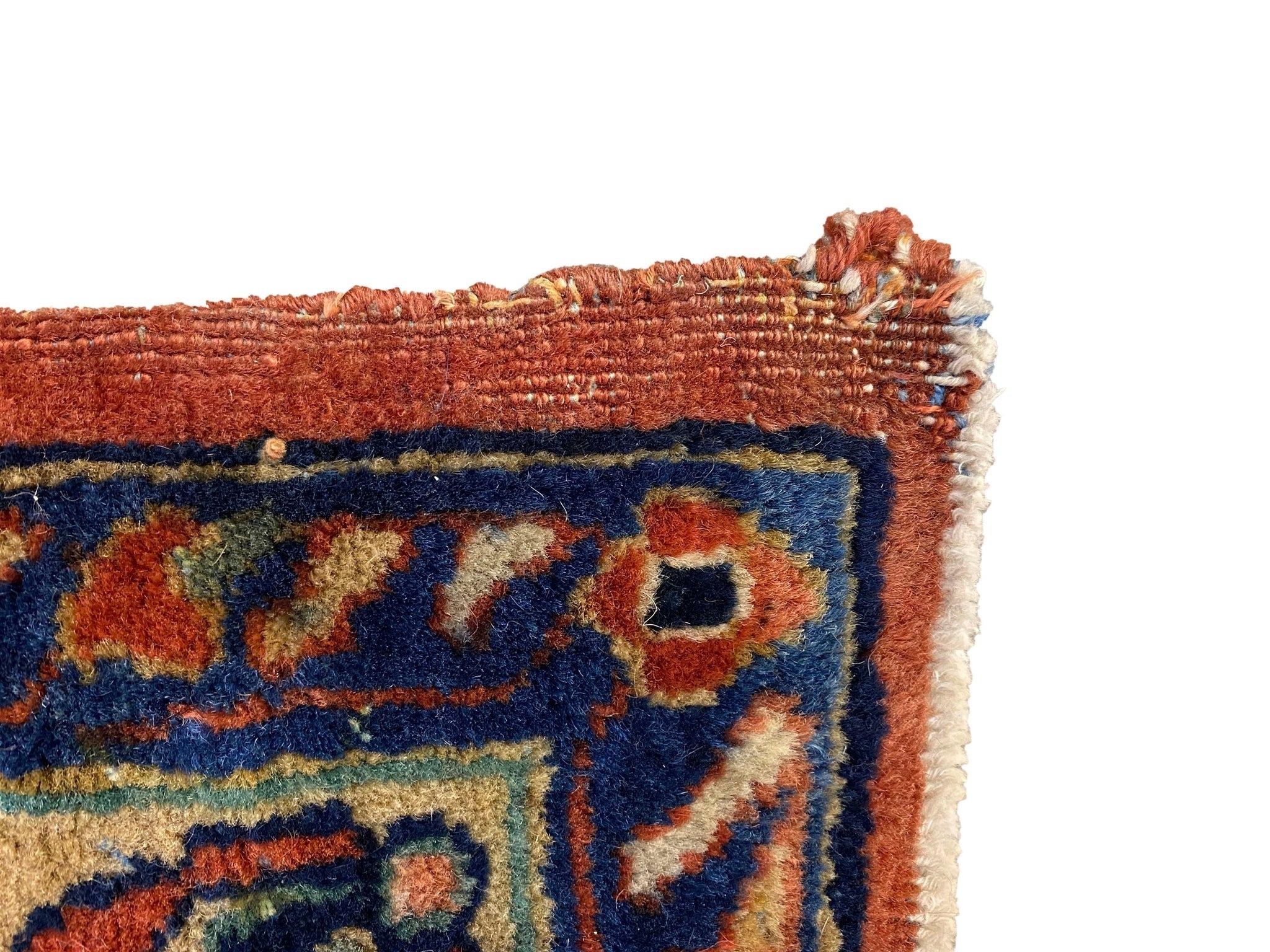 Wool Antique Persian Lilihan Sarouk Rug - 11'-9