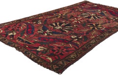 Antique Persian Lori Rug with Traditional Style