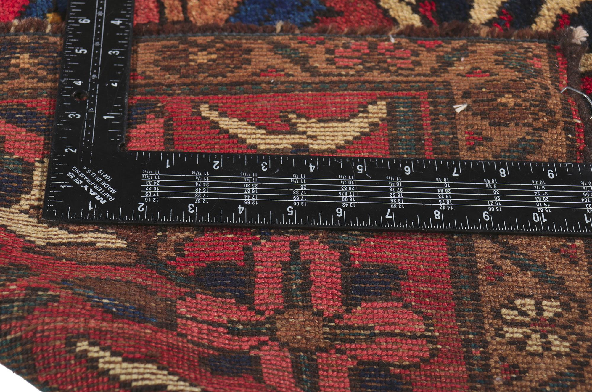 Hand-Knotted Antique Persian Lori Rug For Sale