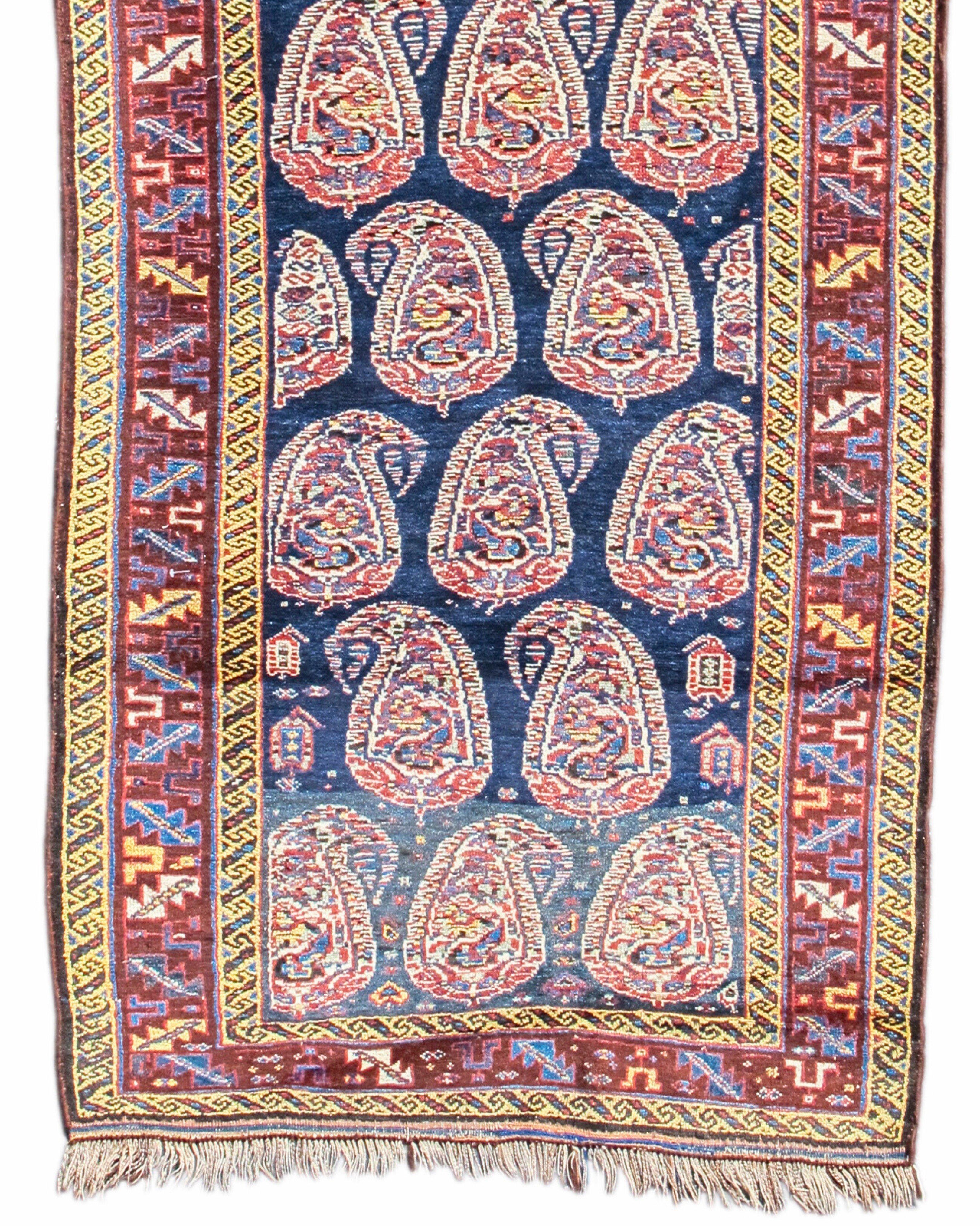 19th Century Antique Persian Luri Runner, c. 1900 For Sale