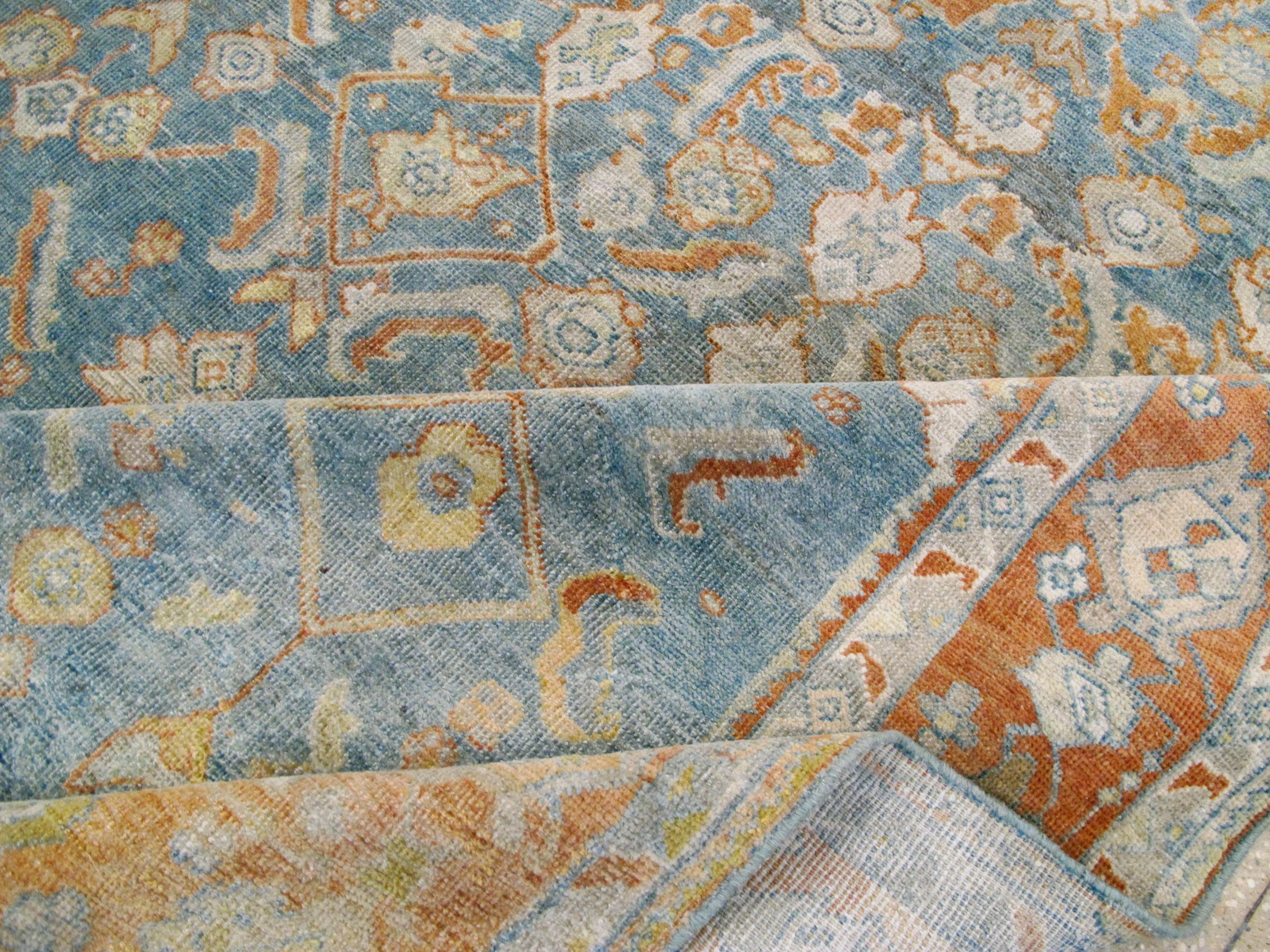 Antique Persian Mahal Carpet 3