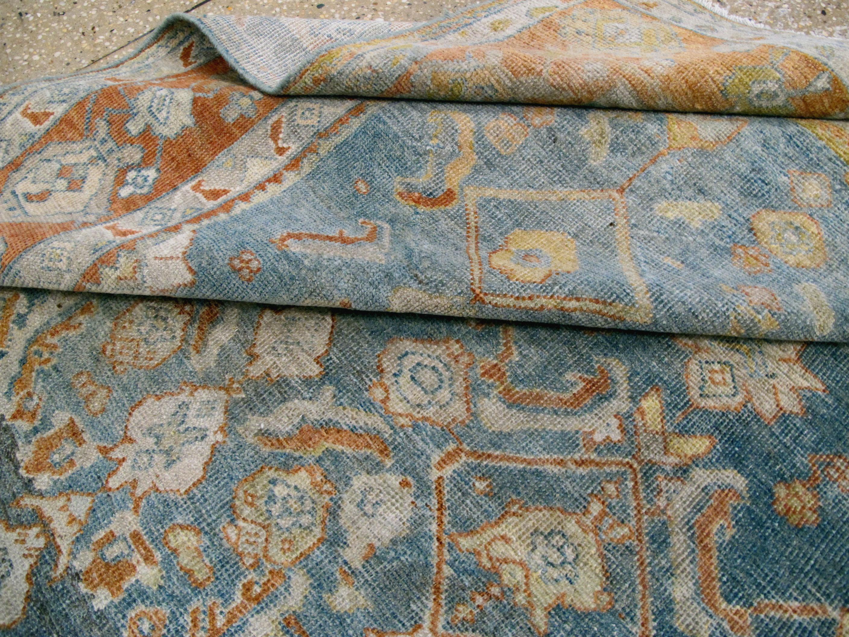 Antique Persian Mahal Carpet 4