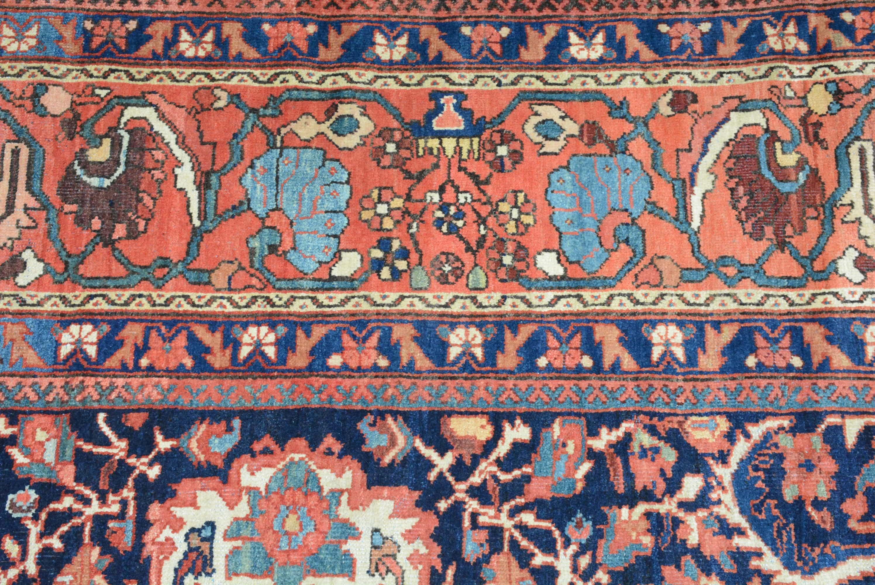 Antiker persischer Mahal-Teppich (20. Jahrhundert) im Angebot