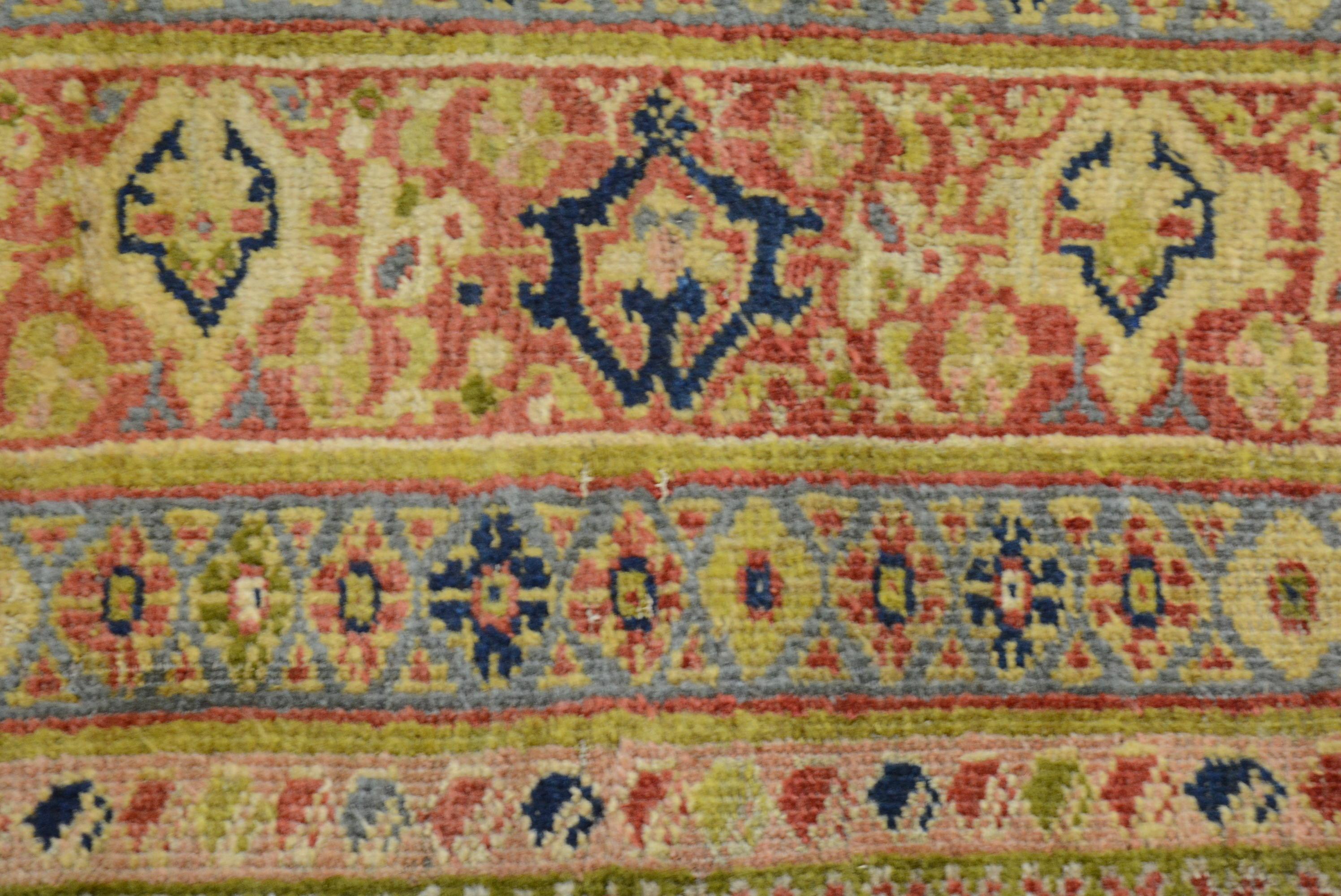 Lana Antico tappeto persiano Mahal in vendita