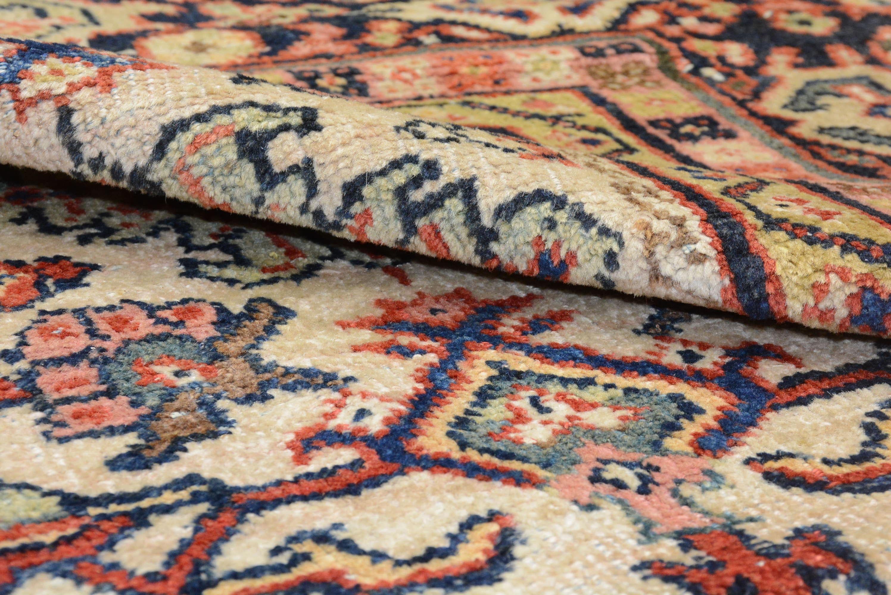 Antique Persian Mahal Carpet For Sale 2
