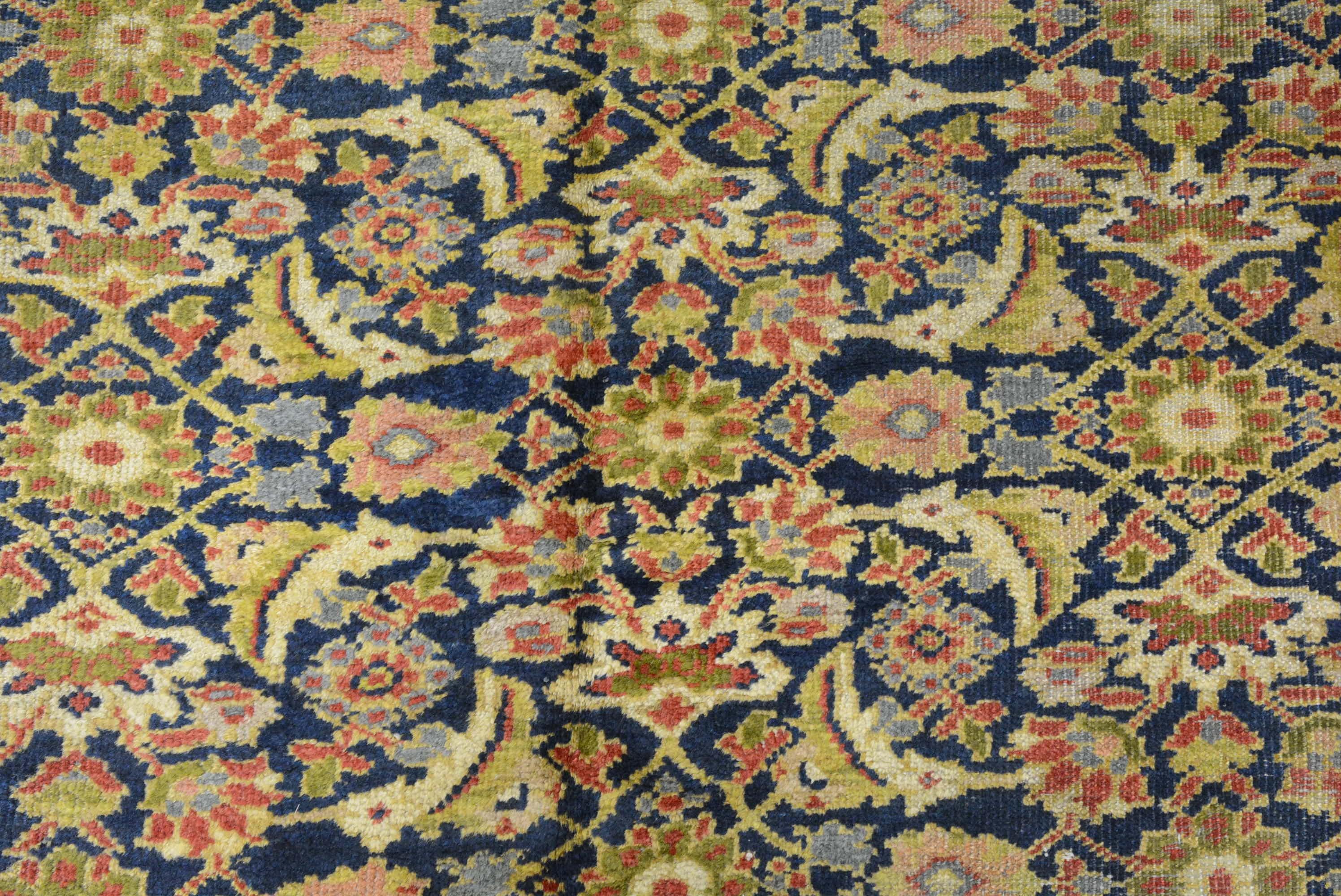 Antico tappeto persiano Mahal in vendita 1