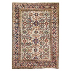 Vintage Persian Mahal Carpet