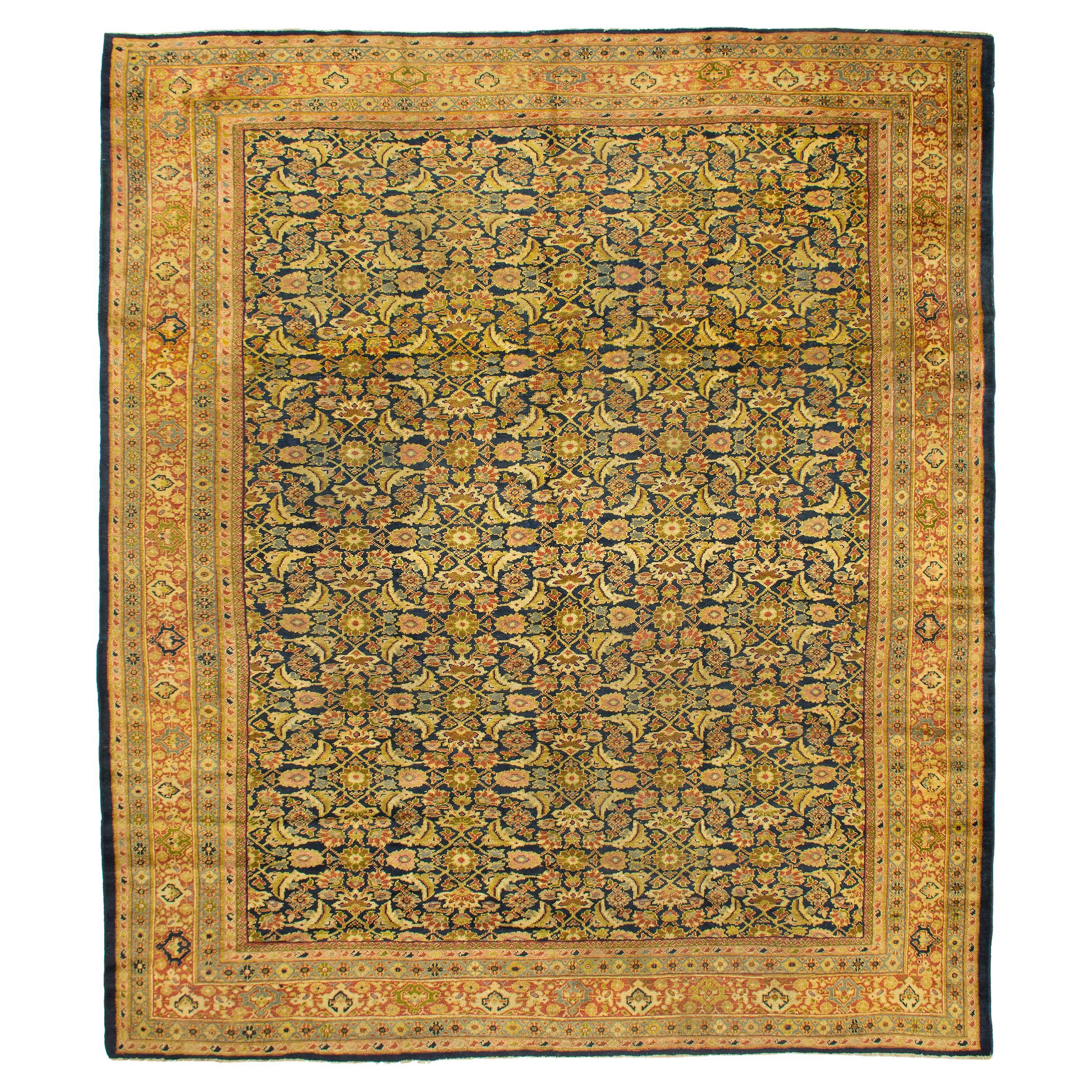 Antique Persian Mahal Carpet