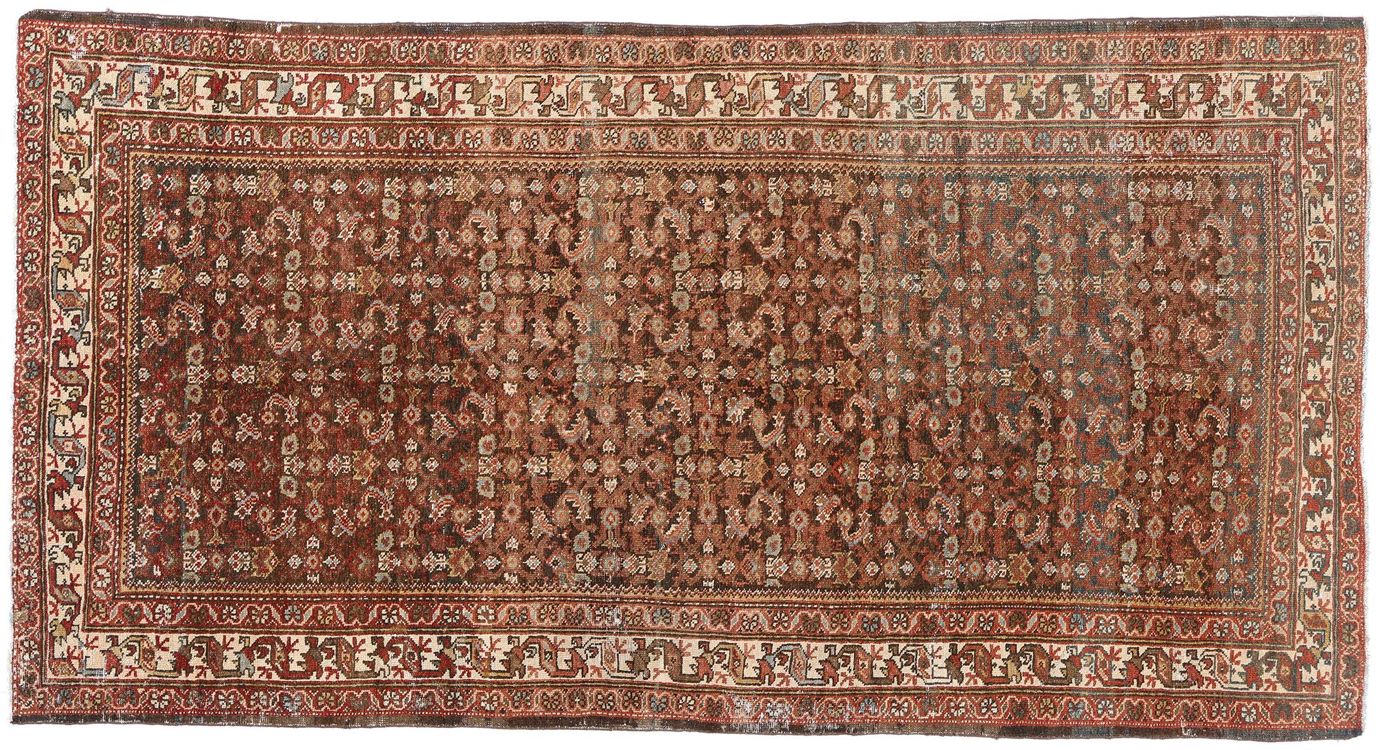 Tappeto persiano Mahal del 1920 con stile moderno in vendita 2