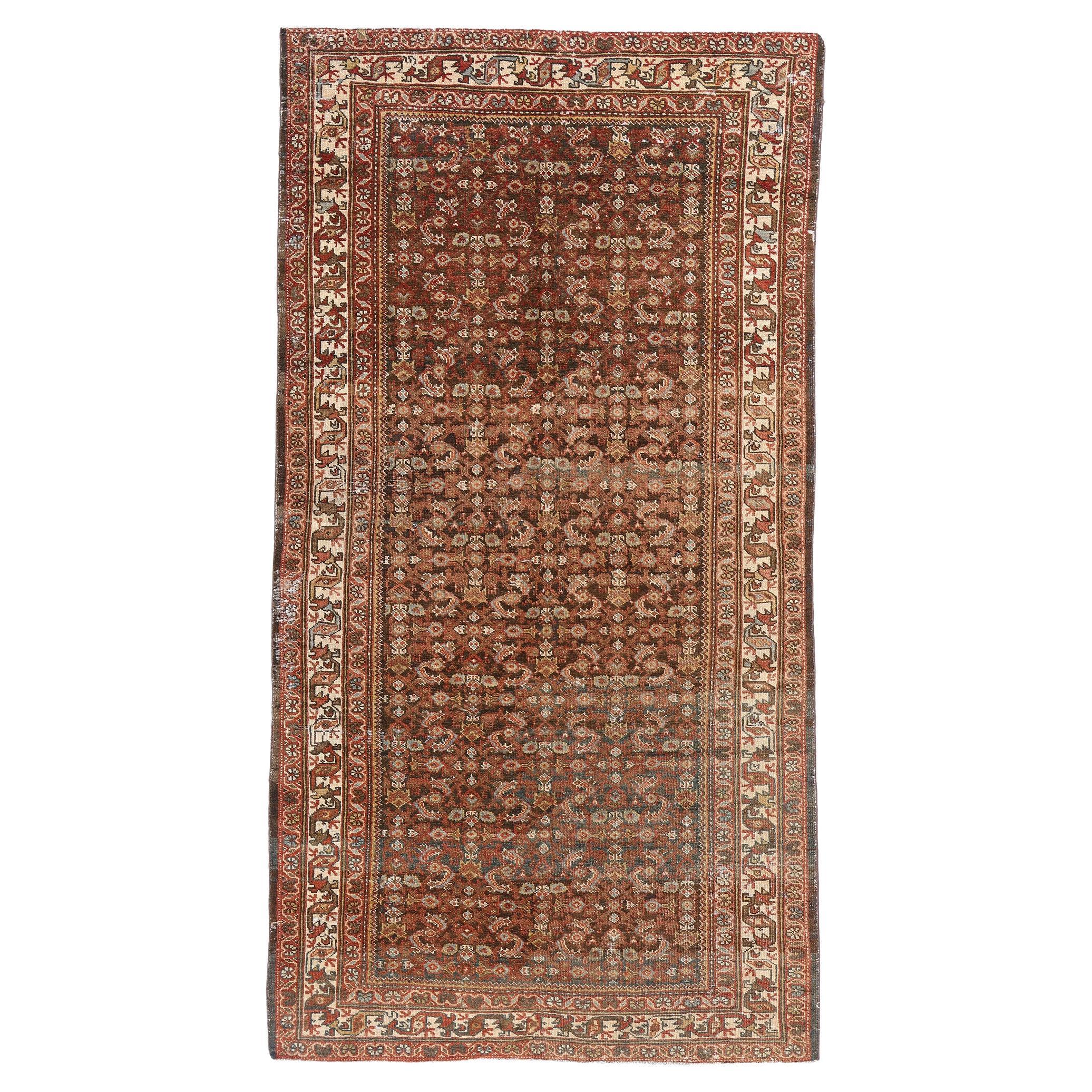 1920's Persian Mahal Carpet with Modern Style