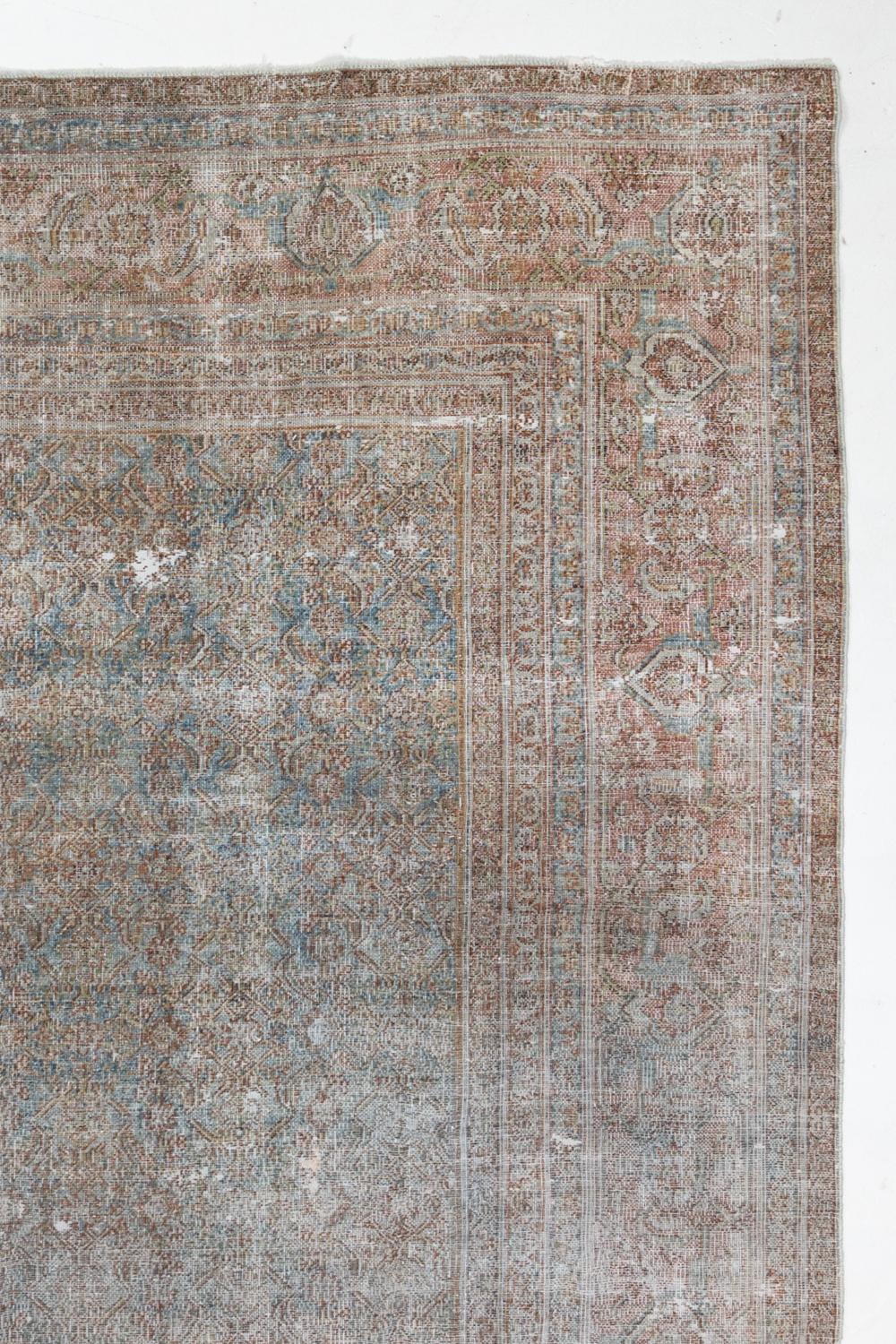 Perse Tapis de couloir persan ancien Mahal Gallery en vente