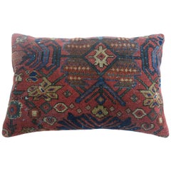 Antique Persian Mahal Lumbar Rug Pillow