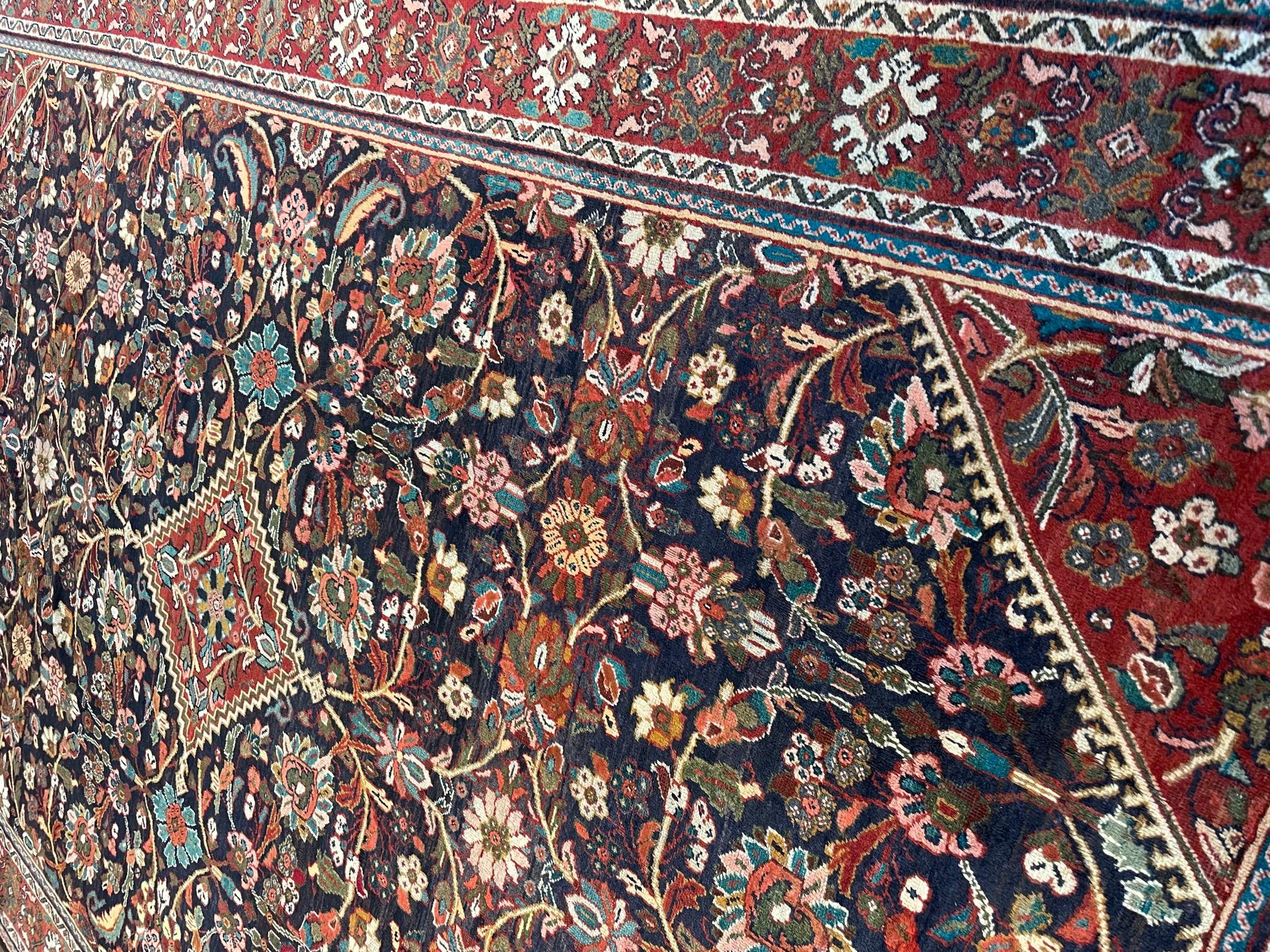 Tabriz Antique Persian Mahal 10' 10