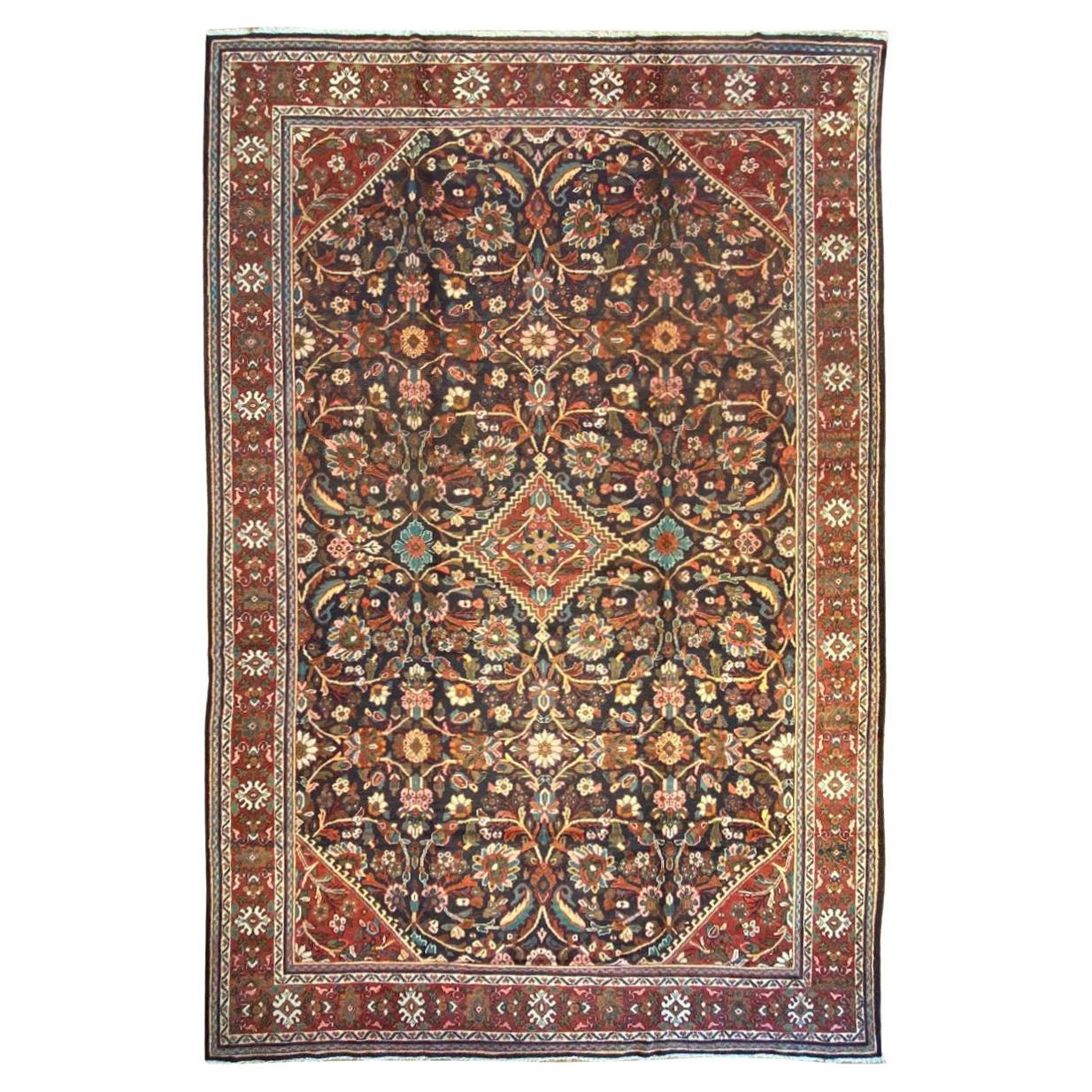 Antique Persian Mahal 10' 10" x 16' 8" For Sale