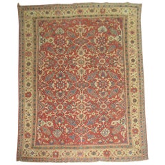 Antique Persian Mahal Area Rug with French Rococo and Louis XV Style ...