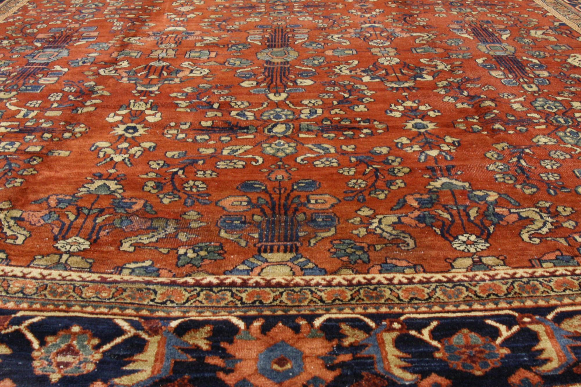 palace size antique carpet