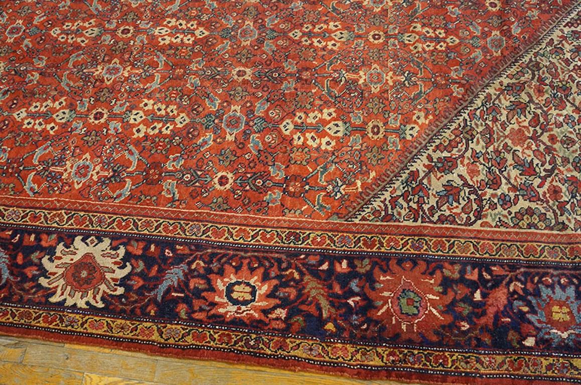 Wool 1930s Persian Mahal Carpet ( 10'3'' x 13'5'' - 312 x 408 cm ) For Sale