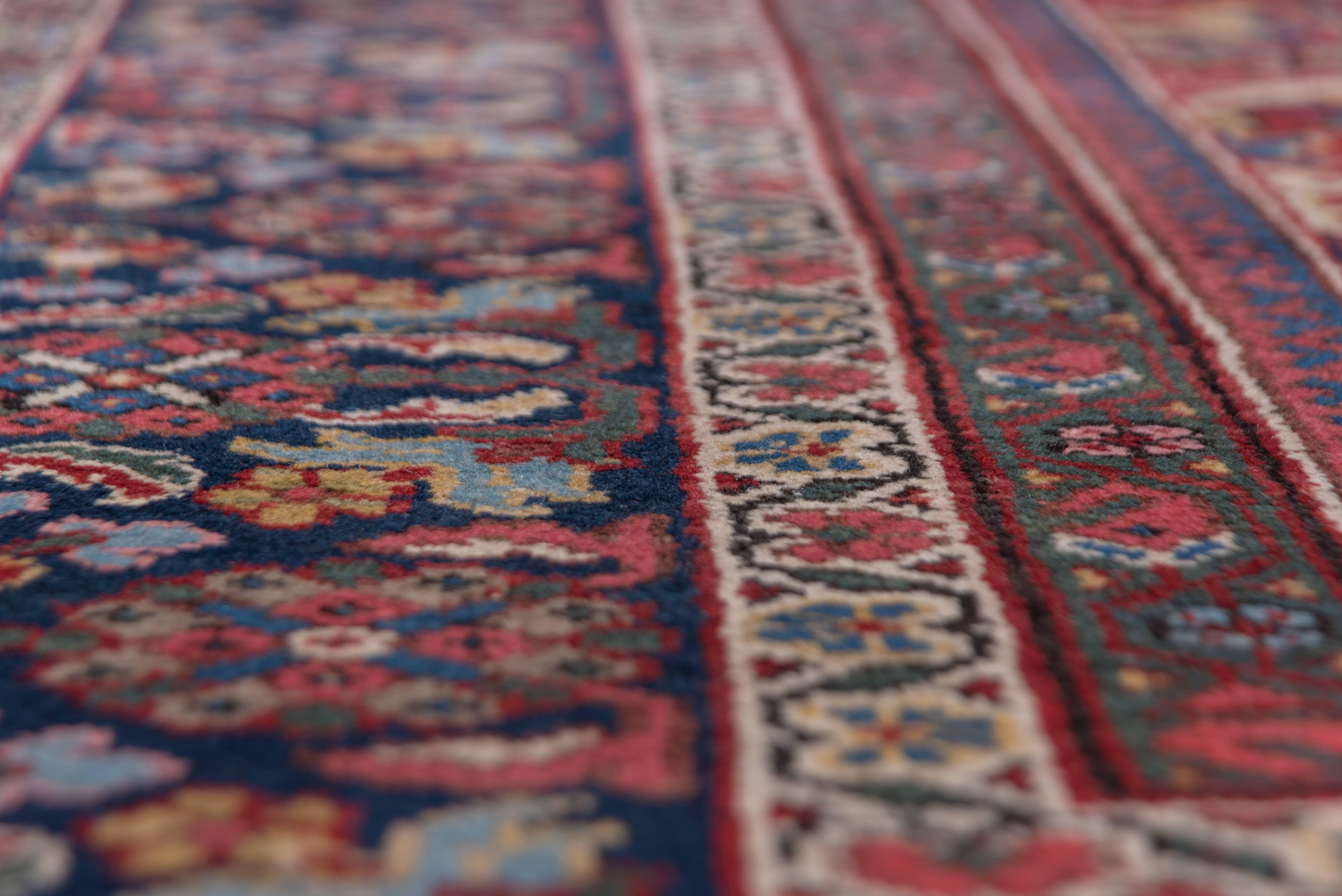 Antique Persian Mahal Rug For Sale 4