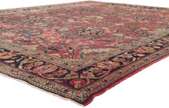 Antique Persian Mahal Rug