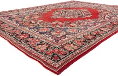 Antique Persian Mahal Rug