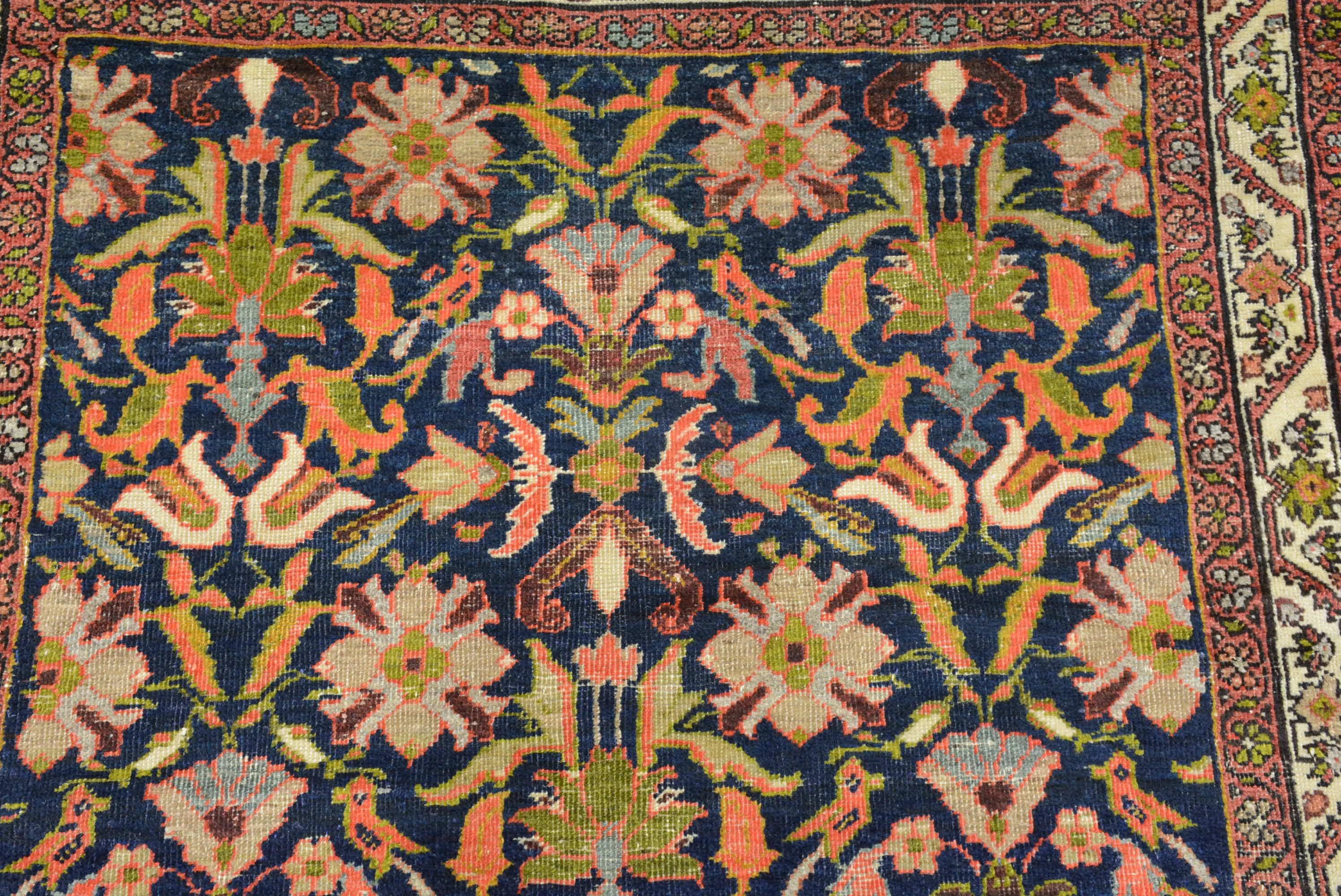 Antiker persischer Mahal-Teppich (Sultanabad) im Angebot