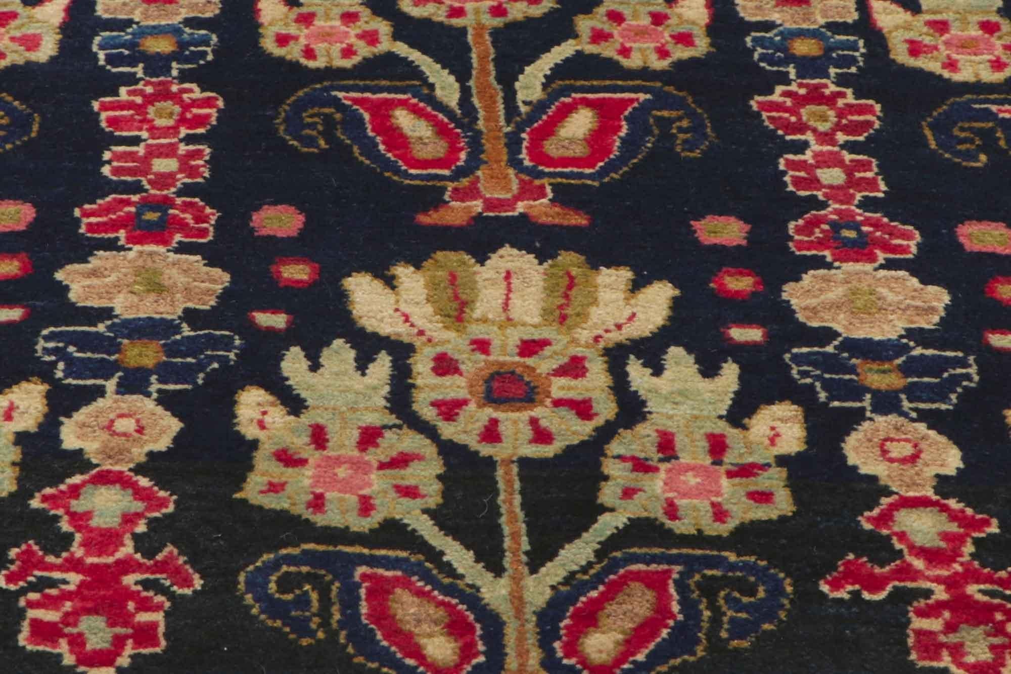 Hand-Knotted Antique Persian Mahal Rug, Timeless Elegance Meets Cultivated Beauty