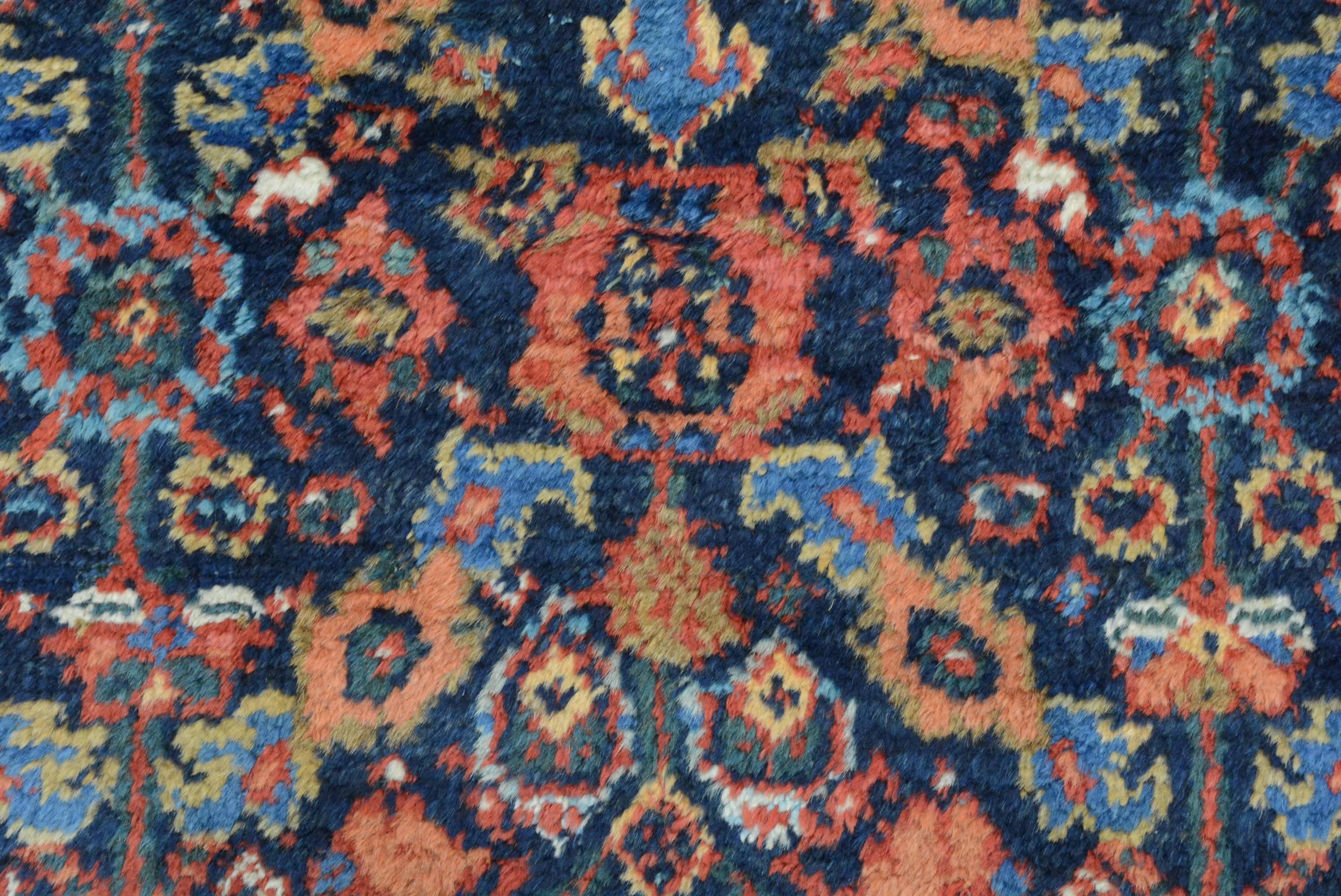 Tappeto antico persiano Mahal In condizioni ottime in vendita a Closter, NJ