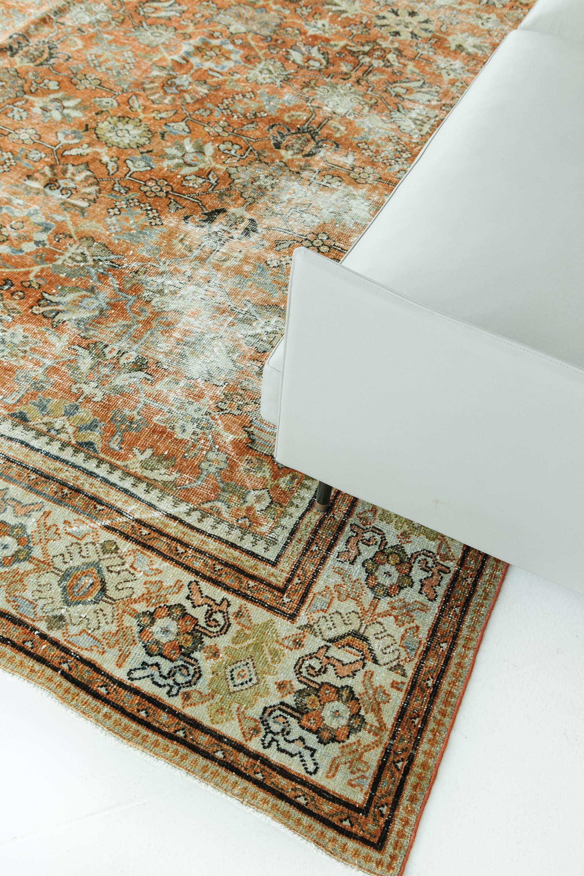Antiker persischer Mahal-Teppich (20. Jahrhundert) im Angebot