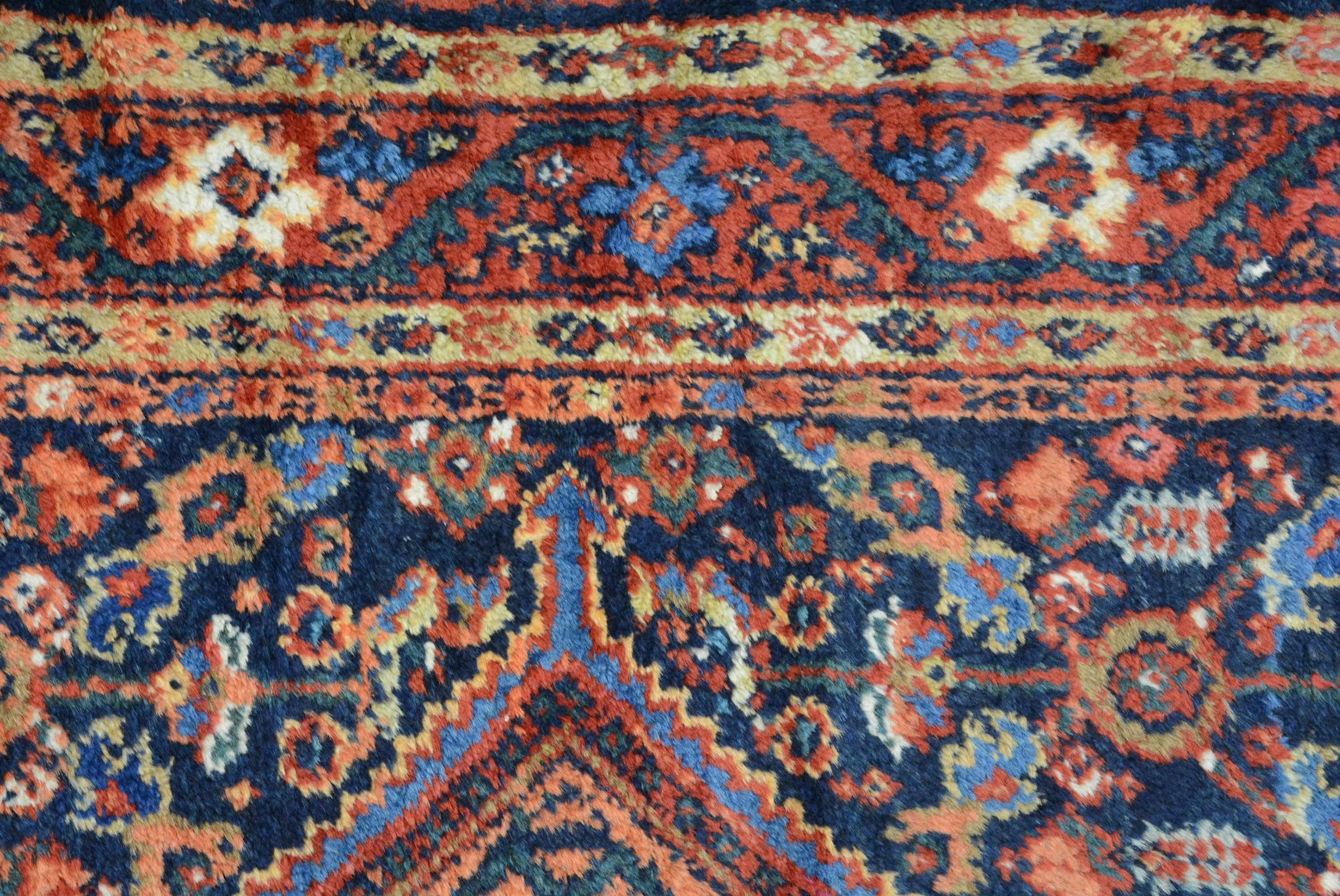 Tappeto antico persiano Mahal in vendita 1