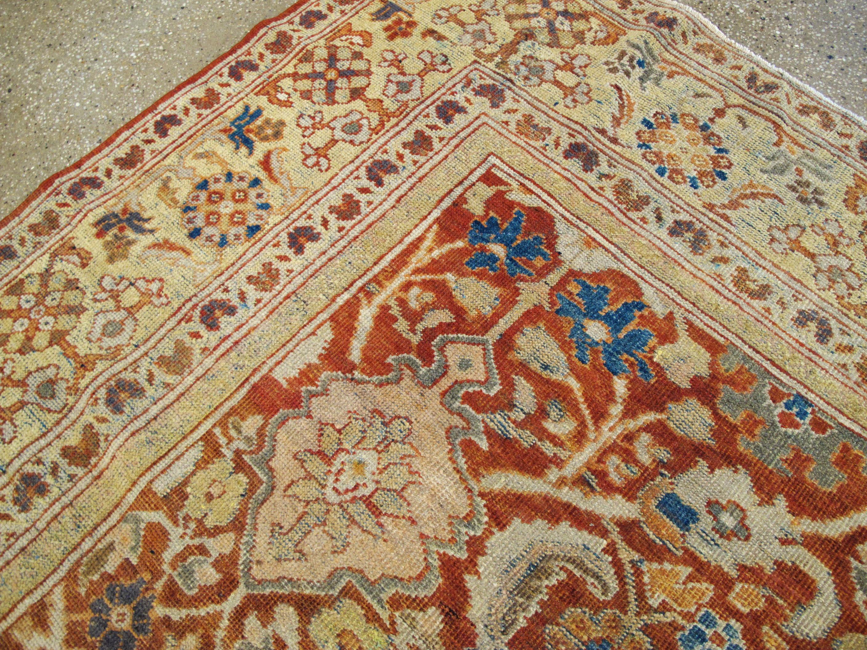 Antique Persian Mahal Rug 2