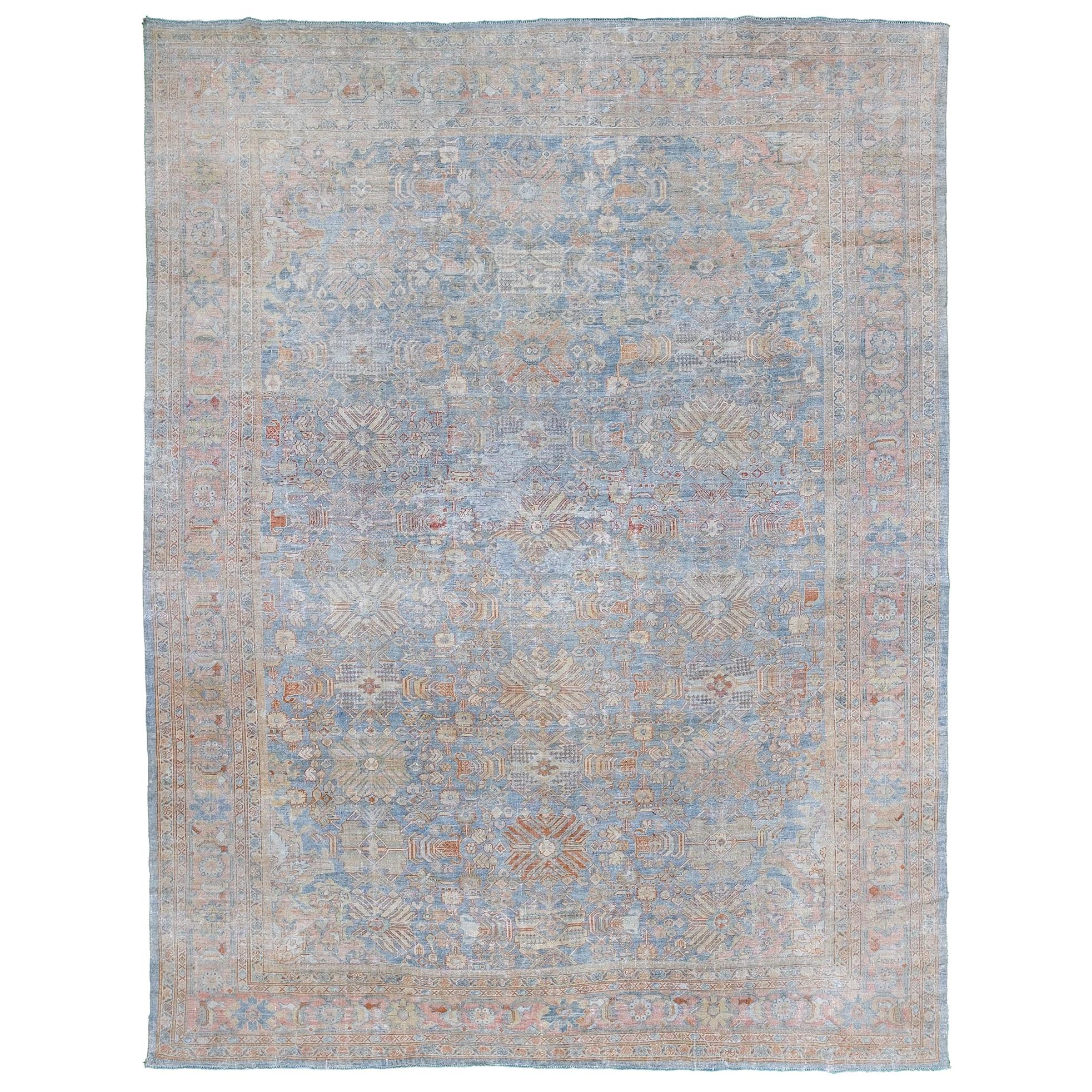 Antique Persian Mahal Rug