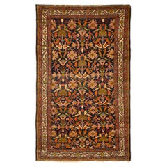 Antique Persian Mahal Rug