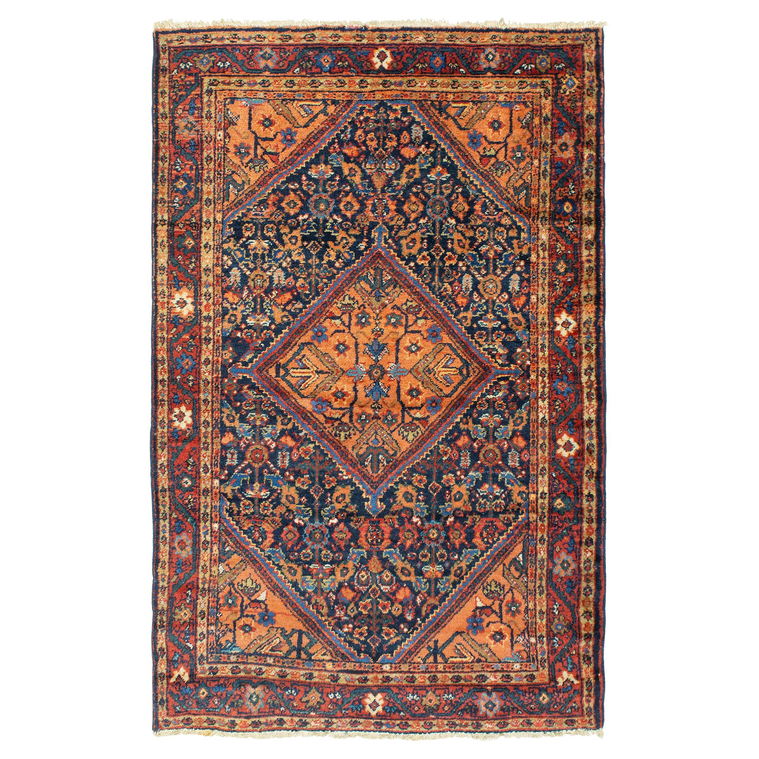 Antiker persischer Mahal-Teppich