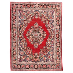 Antique Persian Mahal Rug