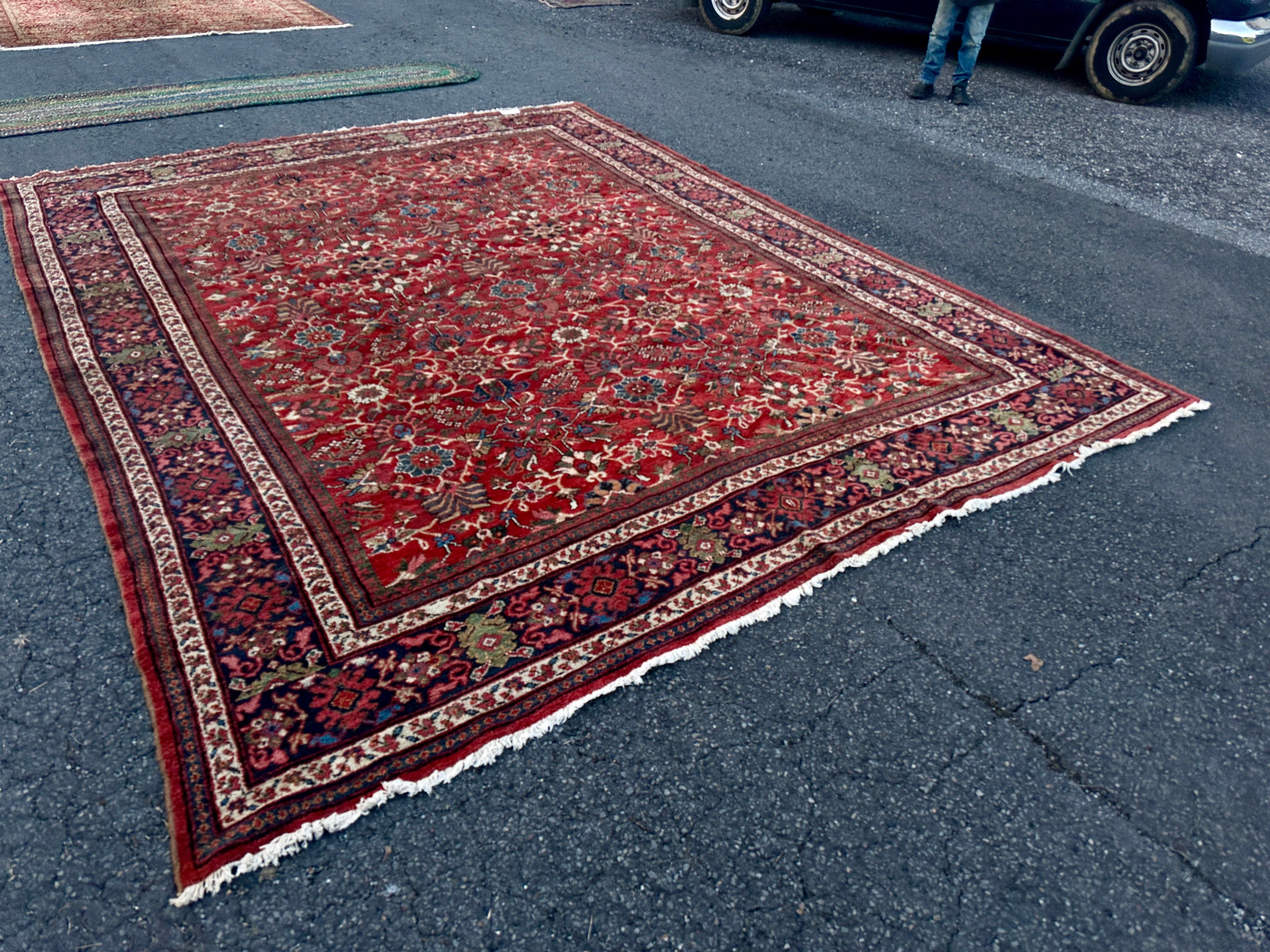 Antique Persian Mahal Rug - RR5299  SALE    50%  OFF For Sale 3