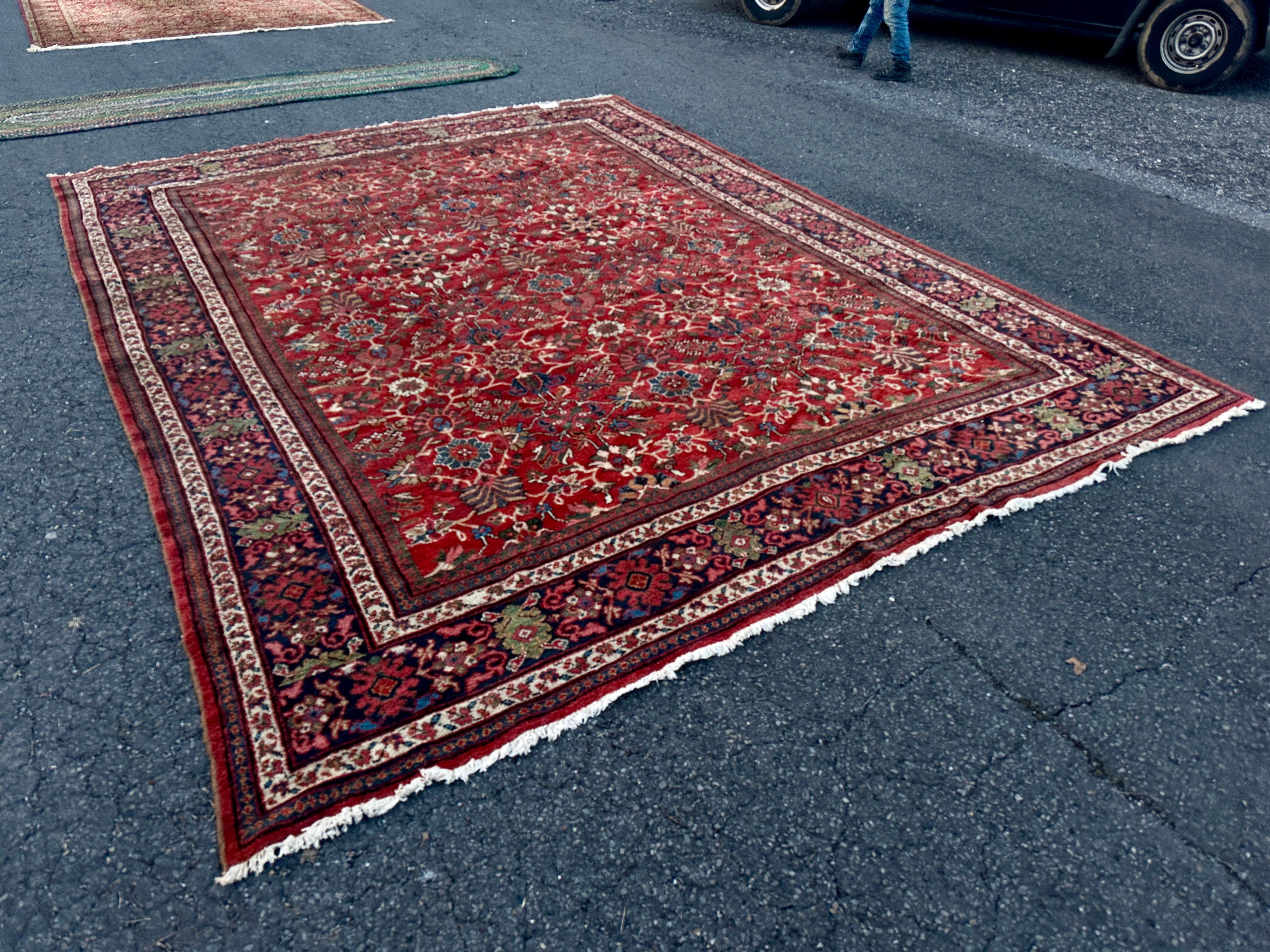Antique Persian Mahal Rug - RR5299  SALE    50%  OFF For Sale 4