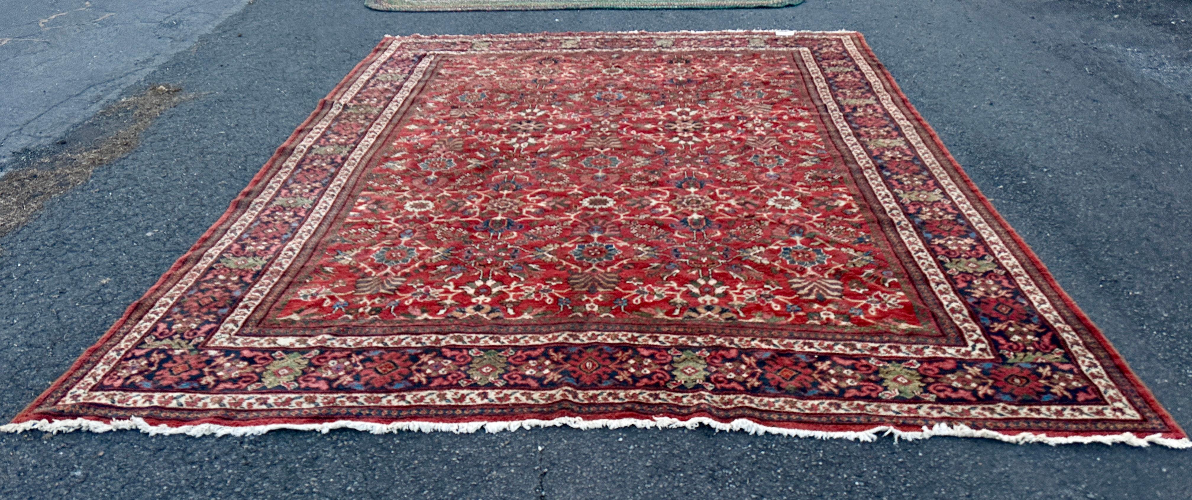 Antique Persian Mahal Rug - RR5299  SALE    50%  OFF For Sale 8