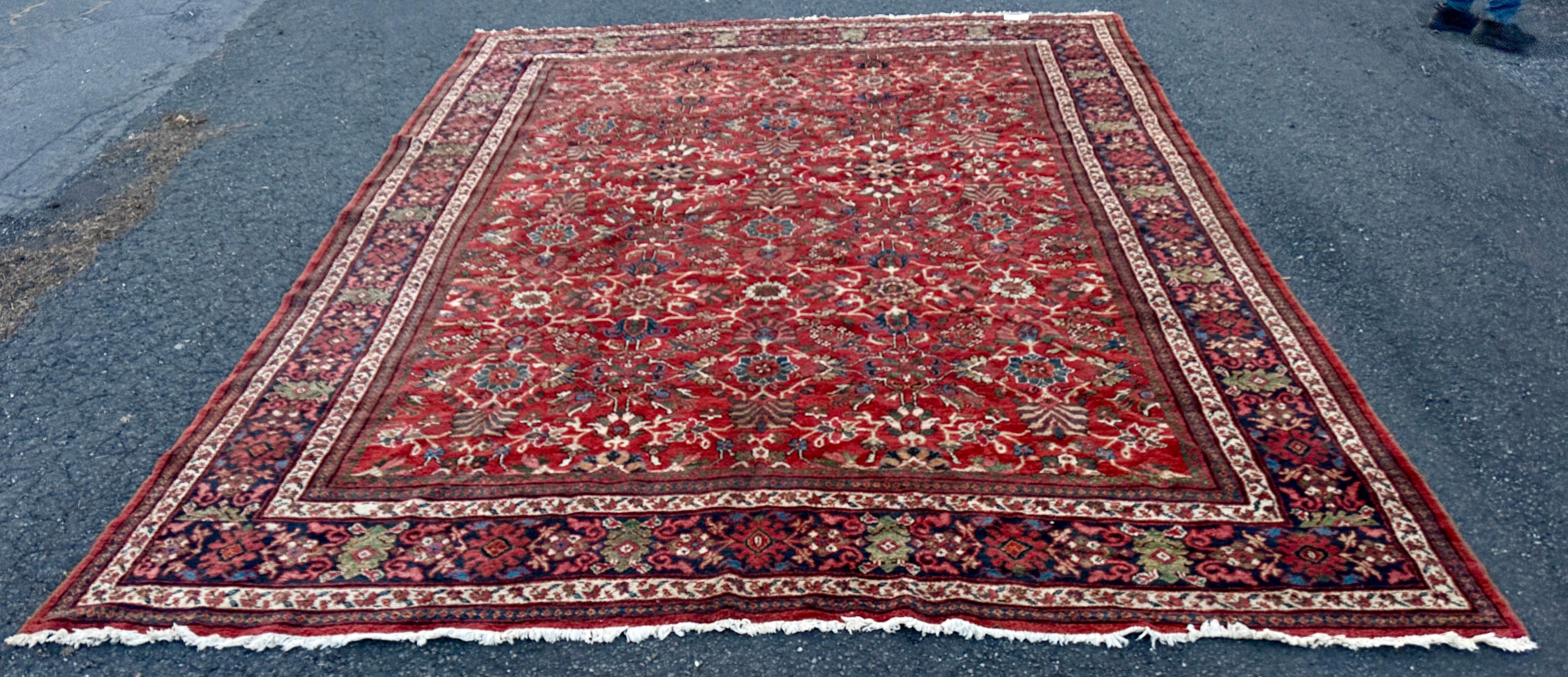 Antique Persian Mahal Rug - RR5299  SALE    50%  OFF For Sale 11