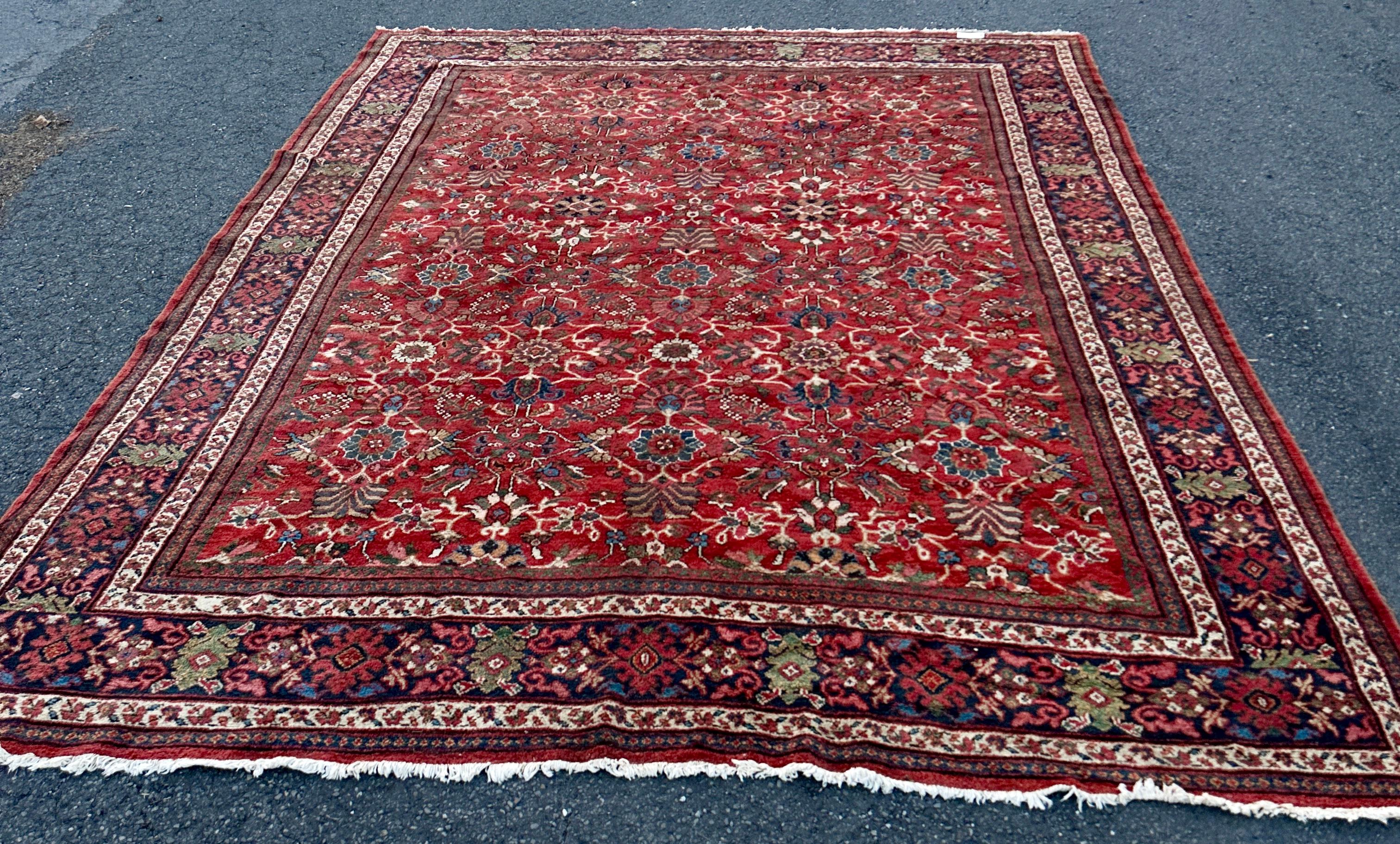 Antique Persian Mahal Rug - RR5299  SALE    50%  OFF For Sale 12