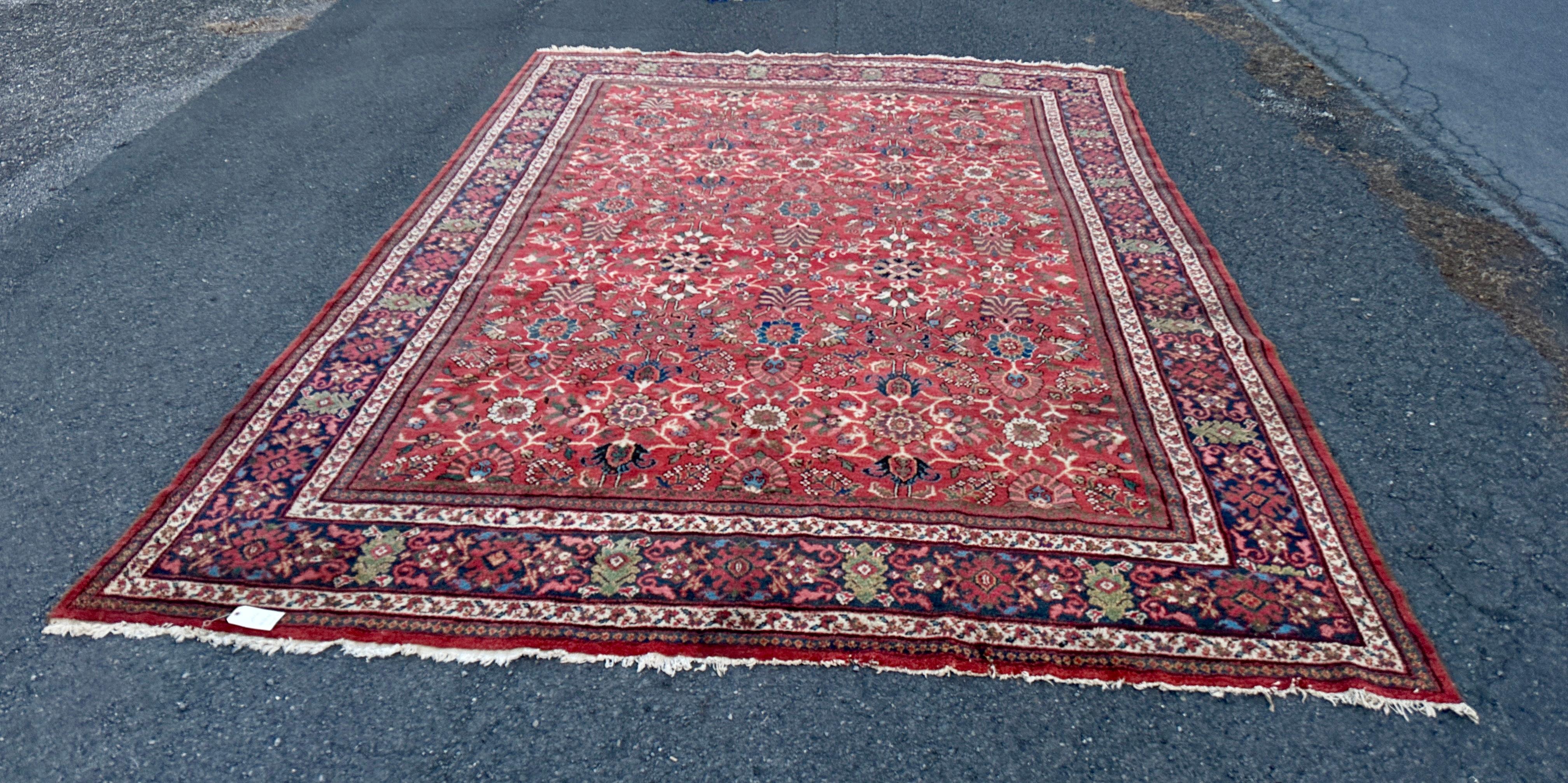American Antique Persian Mahal Rug - RR5299  SALE    50%  OFF For Sale