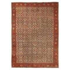 Antique Persian Mahal Rug - Size: 12'1 X 8'4