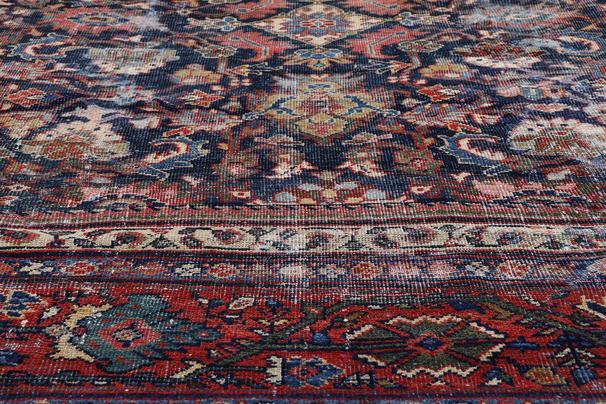 The Imperial Garden: An Early 20th Century Persian Mahal Masterpiece For Sale 14