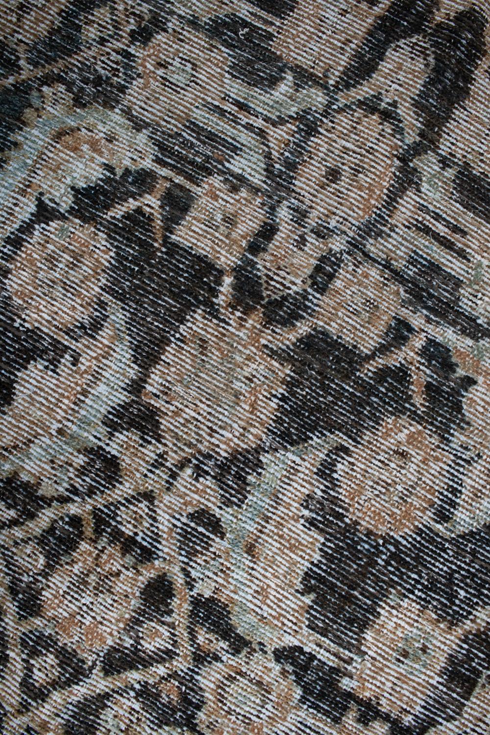 Antique Persian Mahal Runner Rug 2