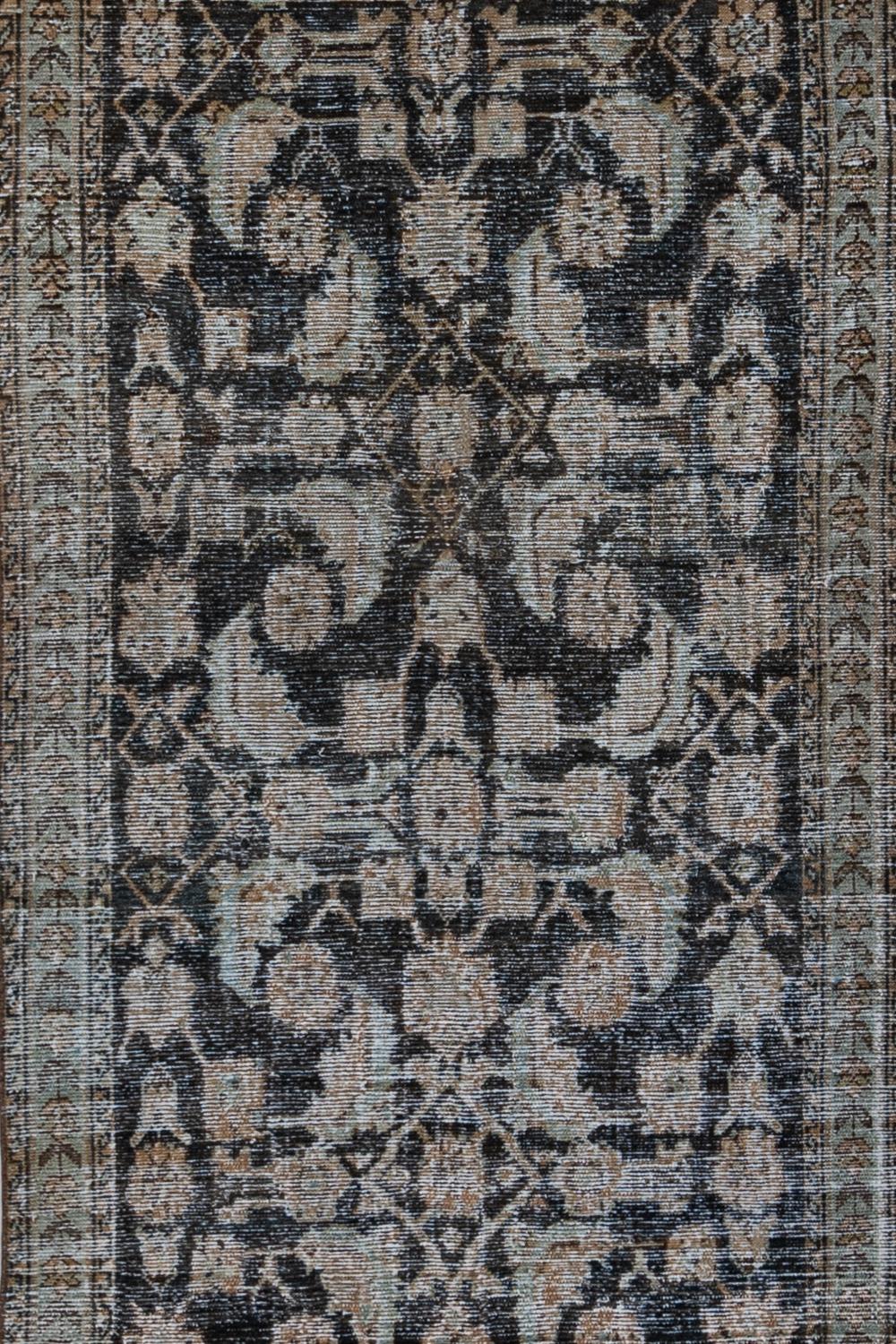 Age: early 20th century

Pile: Low

Wear Notes: 3

Material: Wool on Cotton

Vintage rugs are made by hand over the course of months, sometimes years. Their imperfections and wear are evidence of the hard working human hands that made them