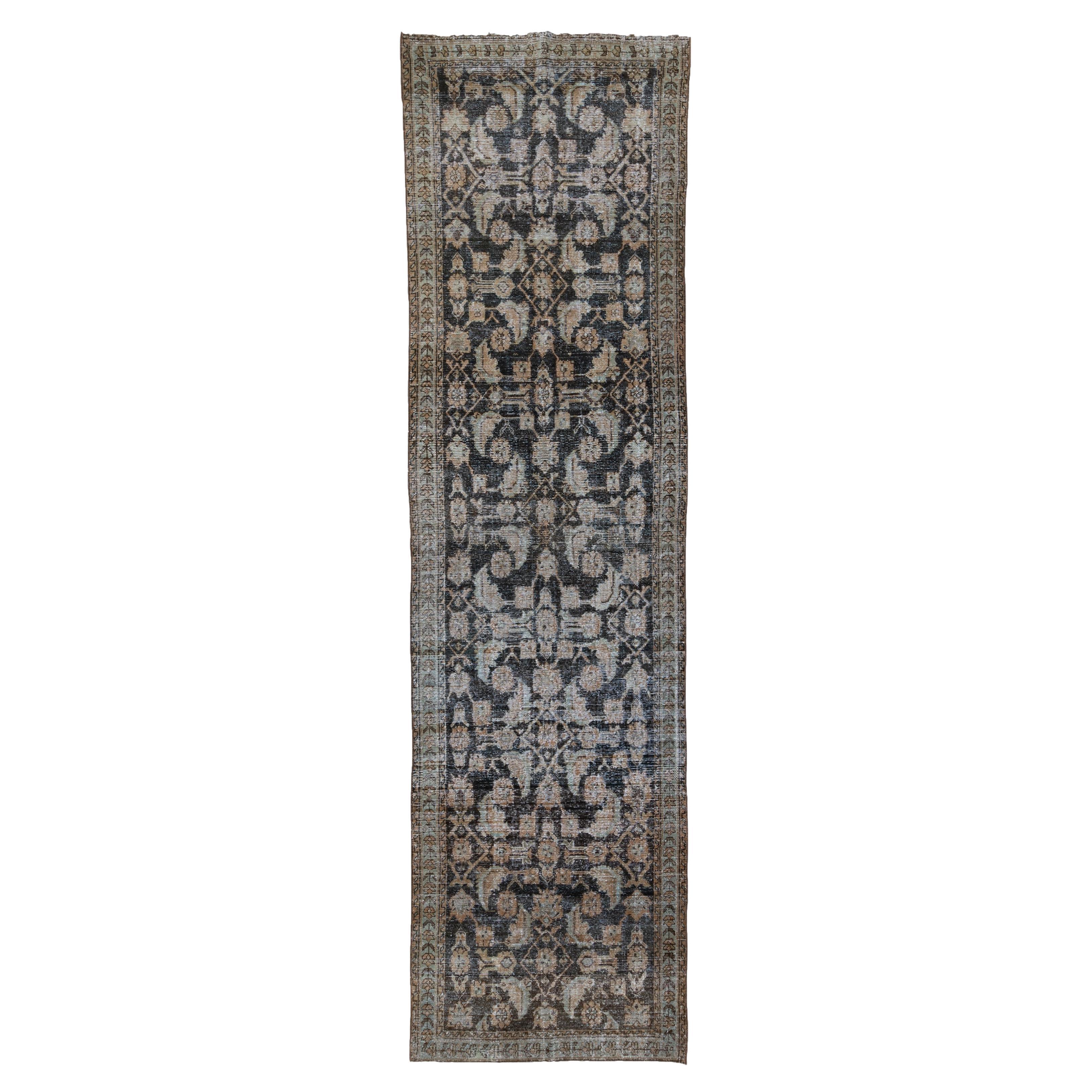 Antique Persian Mahal Runner Rug