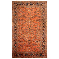 Antique Persian Mahal / Sultanabad Rug