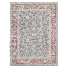 Antique Persian Mahal Wool Rug 8'9''x11'7''